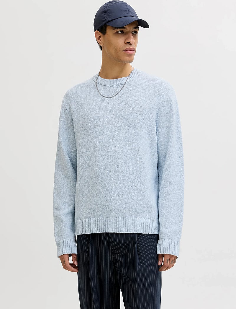 Jack & Jones - JORNORREBRO CATSKILLS KNIT CREW NECK SN - rundhals - cashmere blue - 0