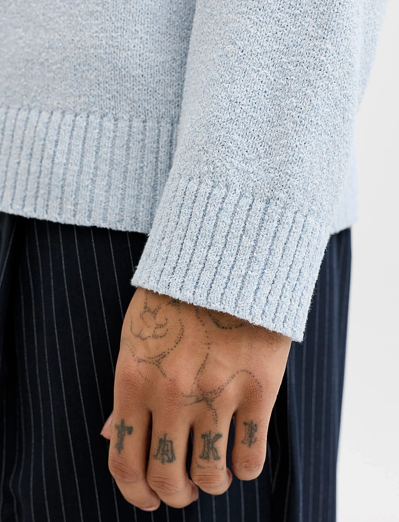 Jack & Jones - JORNORREBRO CATSKILLS KNIT CREW NECK SN - rundhals - cashmere blue - 4