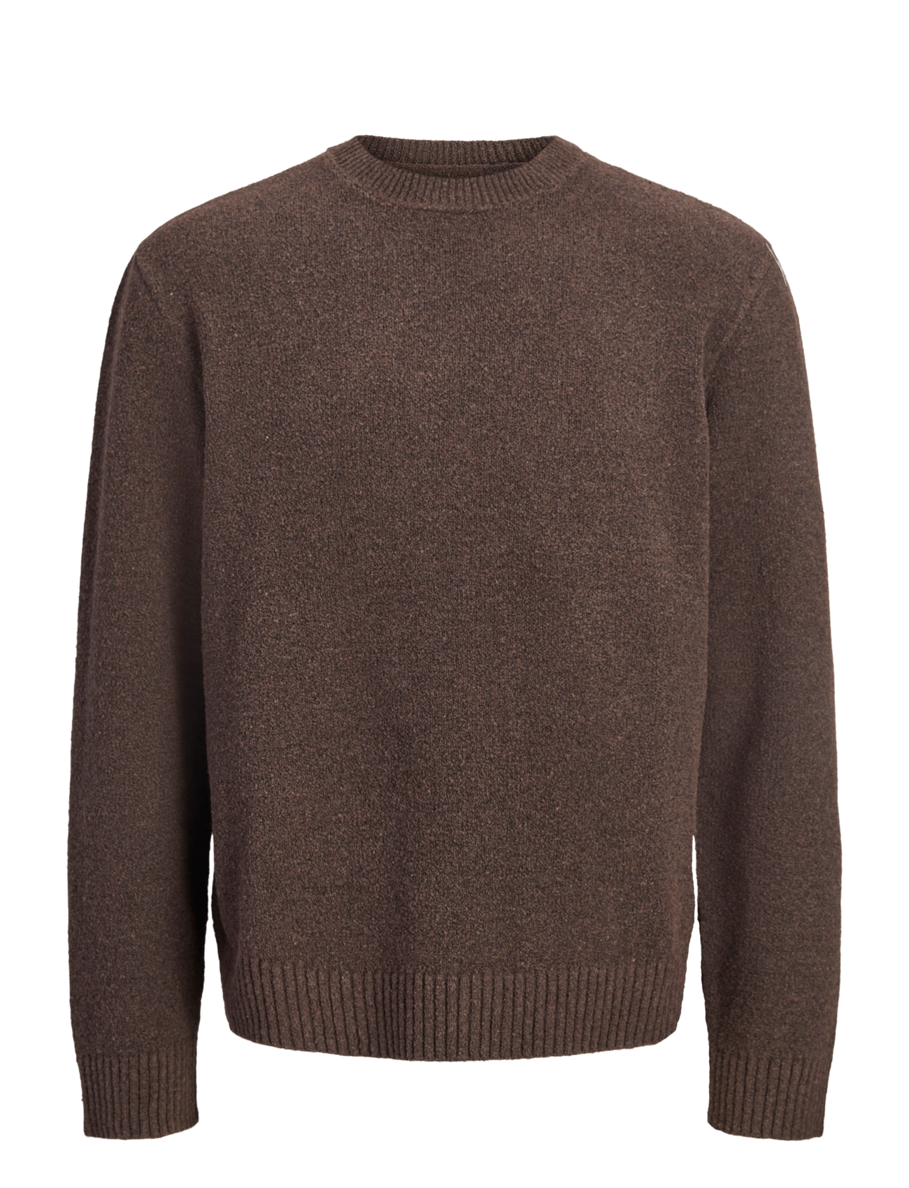 Jack & Jones JORNORREBRO CATSKILLS KNIT CREW NECK SN - Rundhals - JAVA / brown