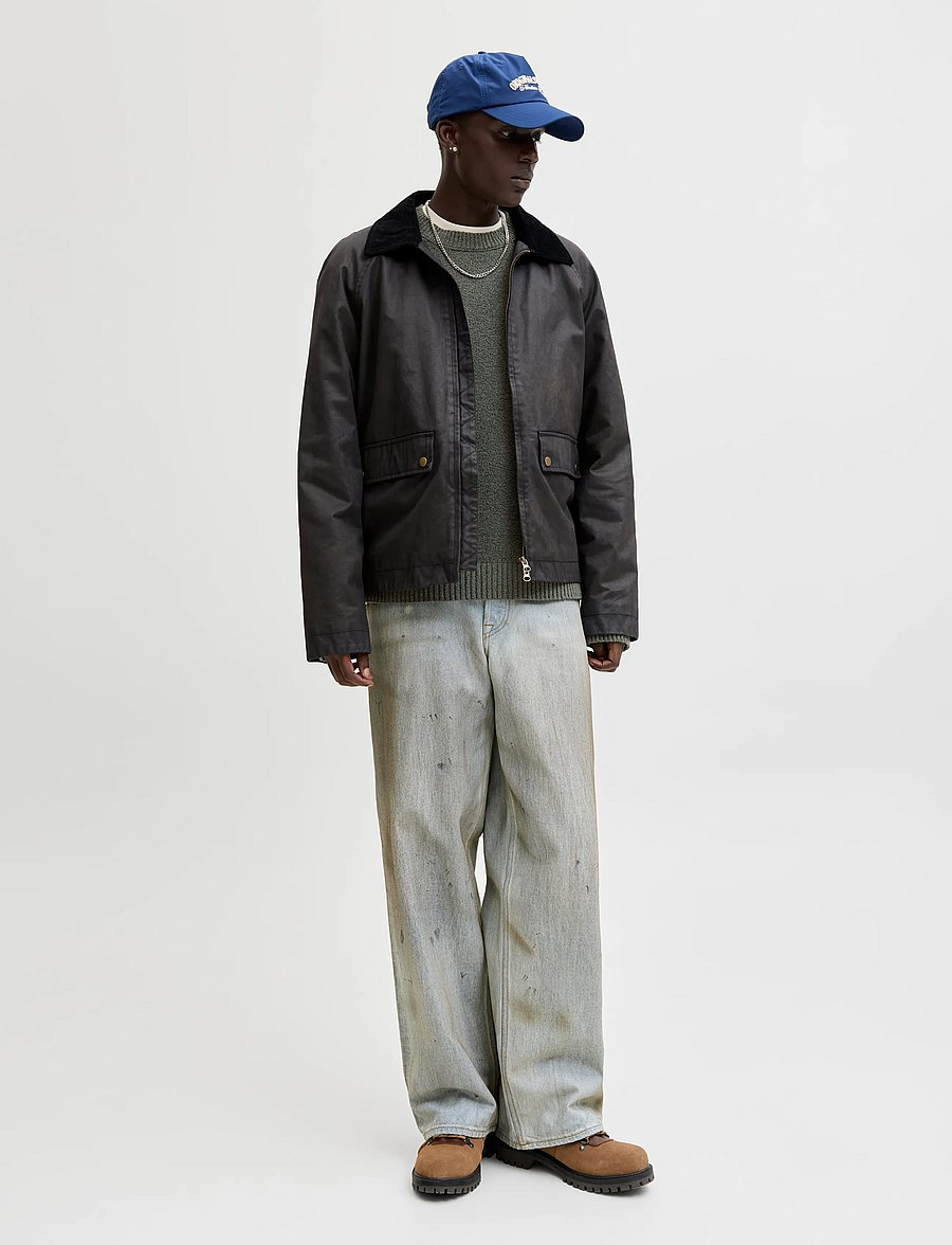 Jack & Jones - JORNORREBRO CATSKILLS KNIT CREW NECK SN - rund hals - olive night - 3