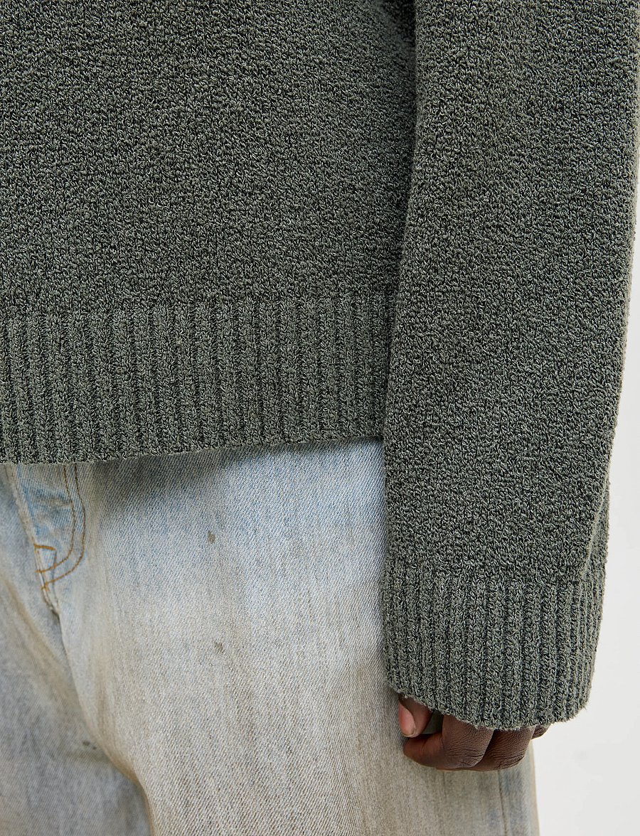 Jack & Jones - JORNORREBRO CATSKILLS KNIT CREW NECK SN - rund hals - olive night - 4