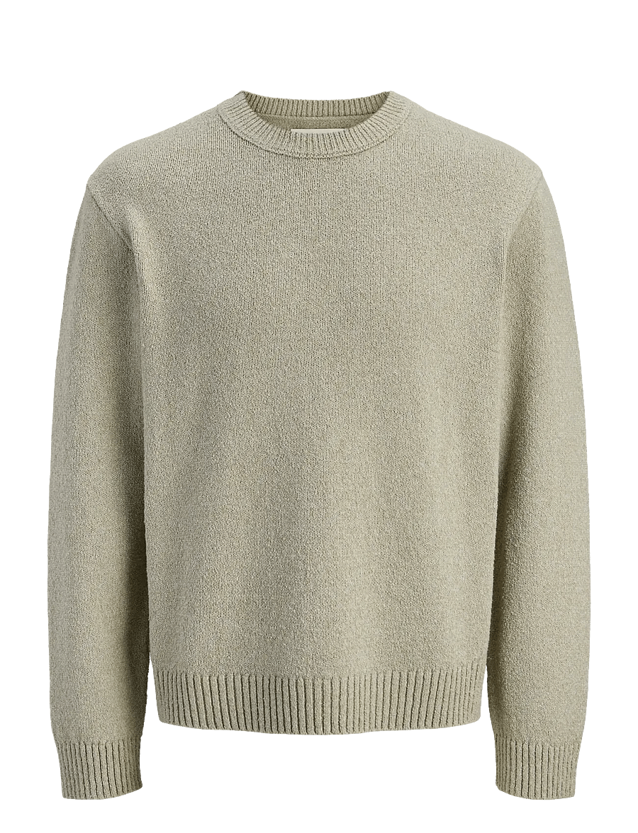 Jack & Jones - JORNORREBRO CATSKILLS KNIT CREW NECK SN - rund hals - seagrass - 1