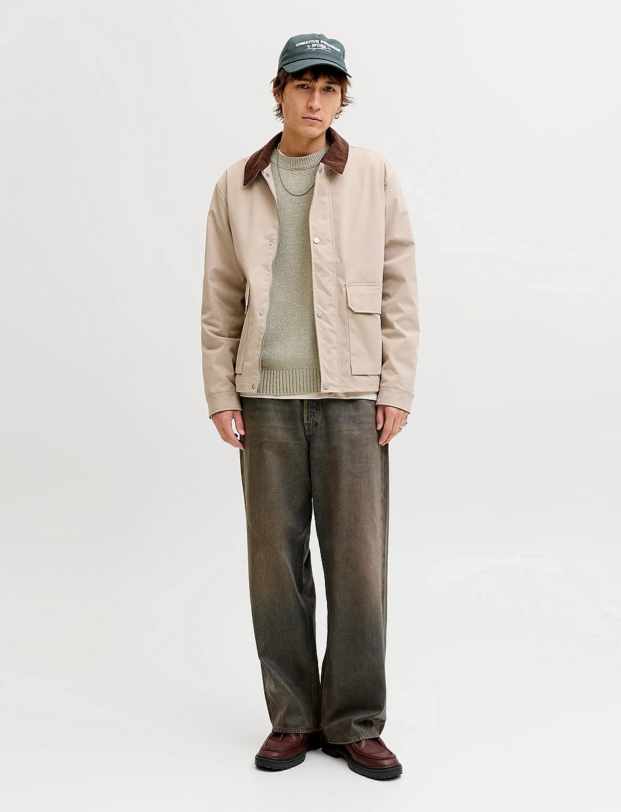 Jack & Jones - JORNORREBRO CATSKILLS KNIT CREW NECK SN - rund hals - seagrass - 3