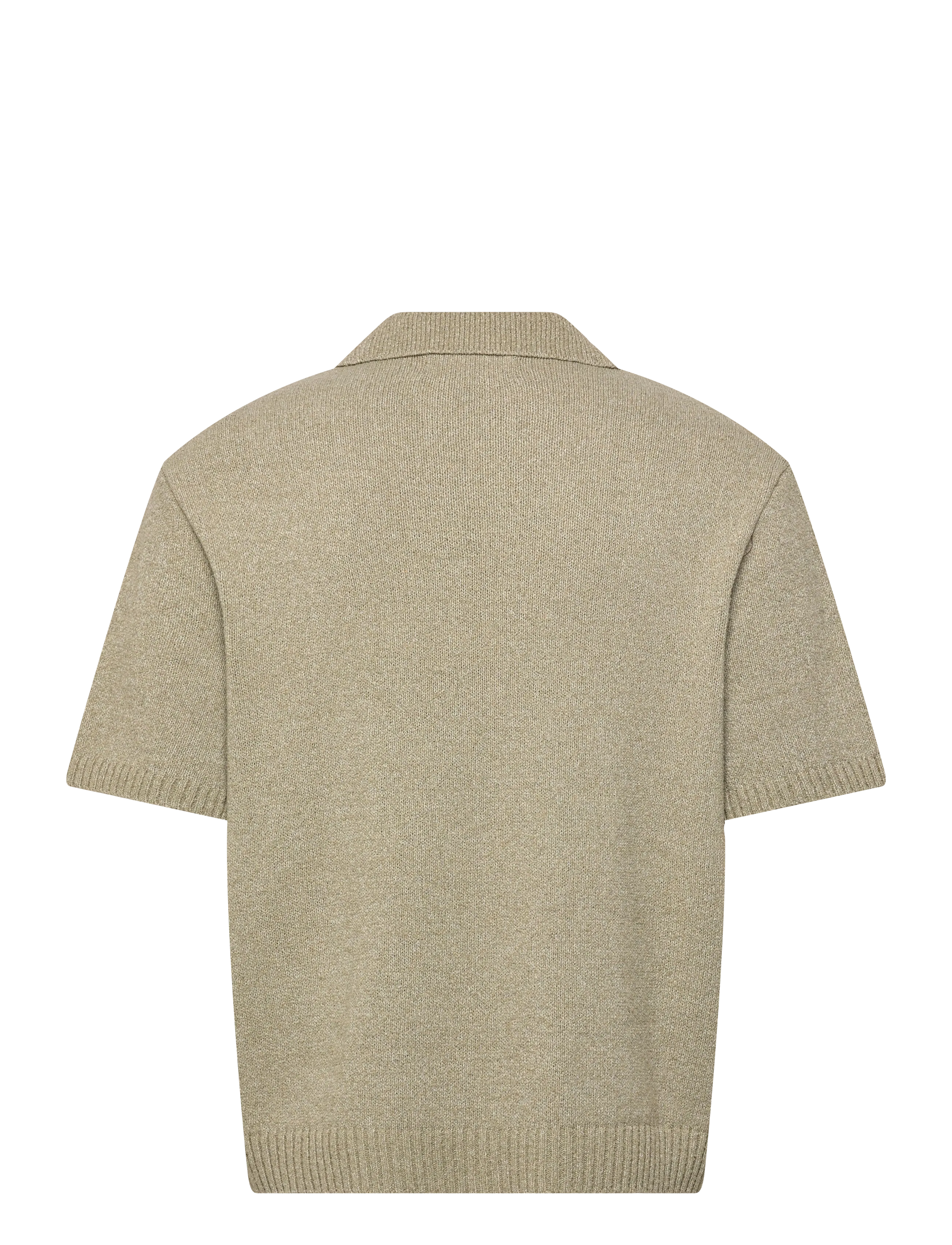 Jack & Jones - JORCATSKILLS KNIT SS SPLIT NECK POLO - swetry - seagrass - 1