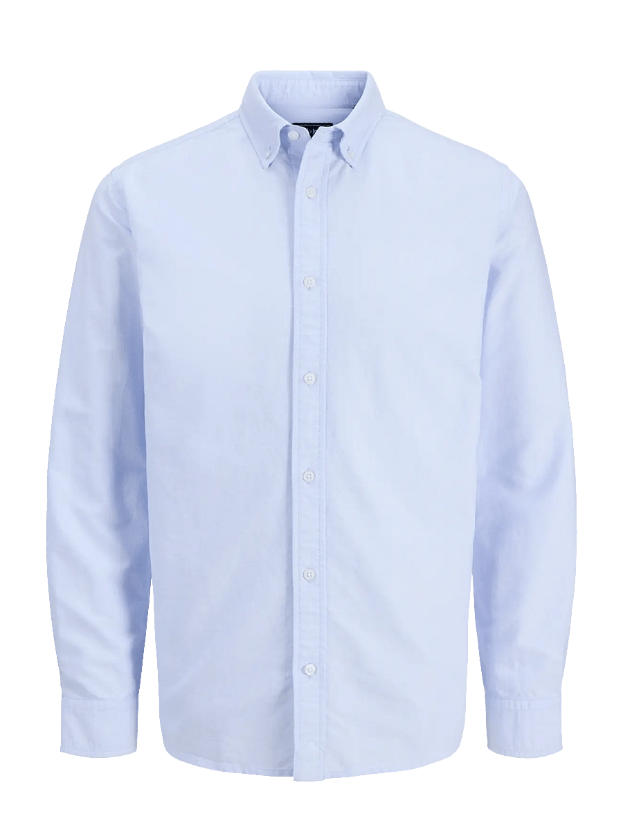 Jack & Jones - JJEHARVEY OXFORD L/S SHIRT NOOS - oxford skjorter - chambray blue - 1
