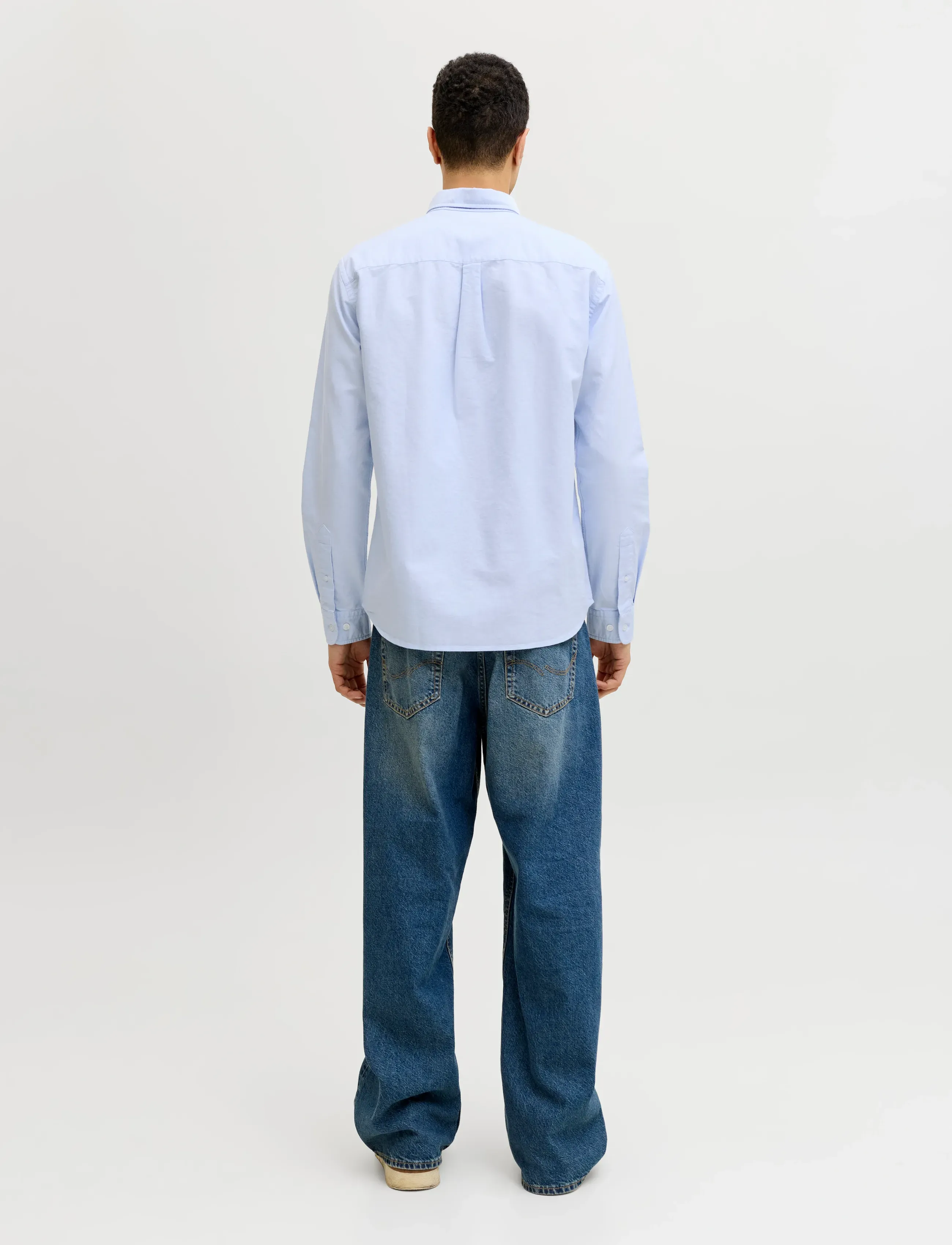Jack & Jones - JJEHARVEY OXFORD L/S SHIRT NOOS - oxford skjorter - chambray blue - 2