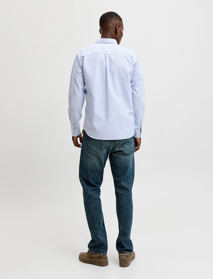 Jack & Jones - JJEHARVEY OXFORD L/S SHIRT NOOS - oxford-hemden - infinity - 3