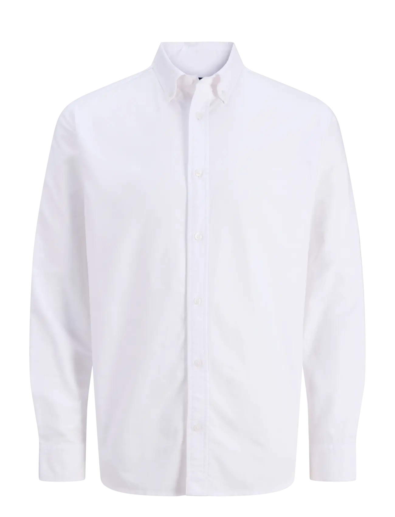 Jack & Jones JJEHARVEY OXFORD L/S SHIRT NOOS - Skjorter - WHITE / white