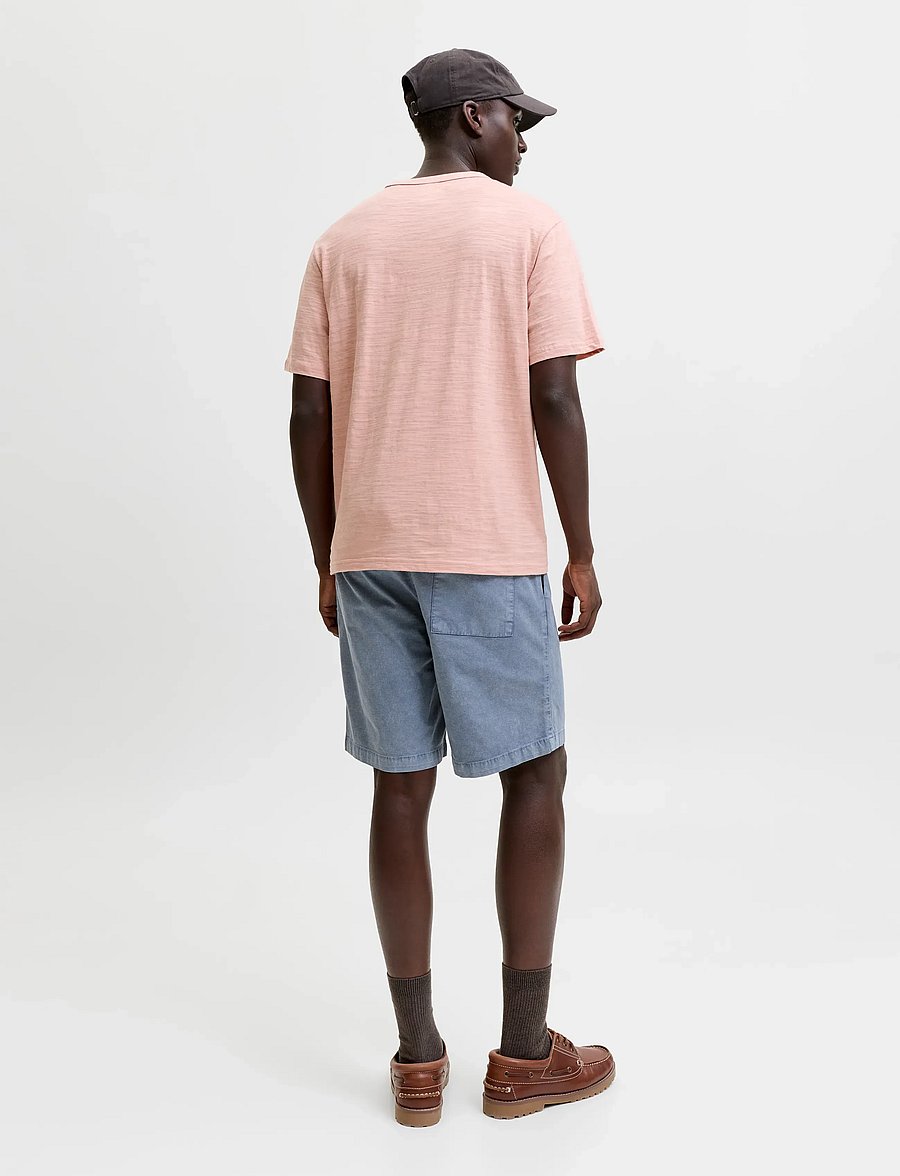 Jack & Jones - JPSTJAIDEN CARTER WASH DOB SHORTS REG SN - casual shorts - flint stone - 3