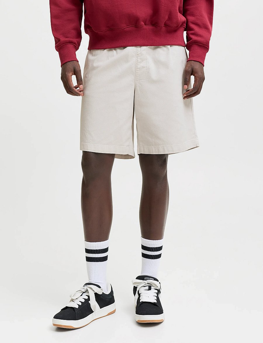 Jack & Jones - JPSTJAIDEN CARTER WASH DOB SHORTS REG SN - casual shorts - jet stream - 0