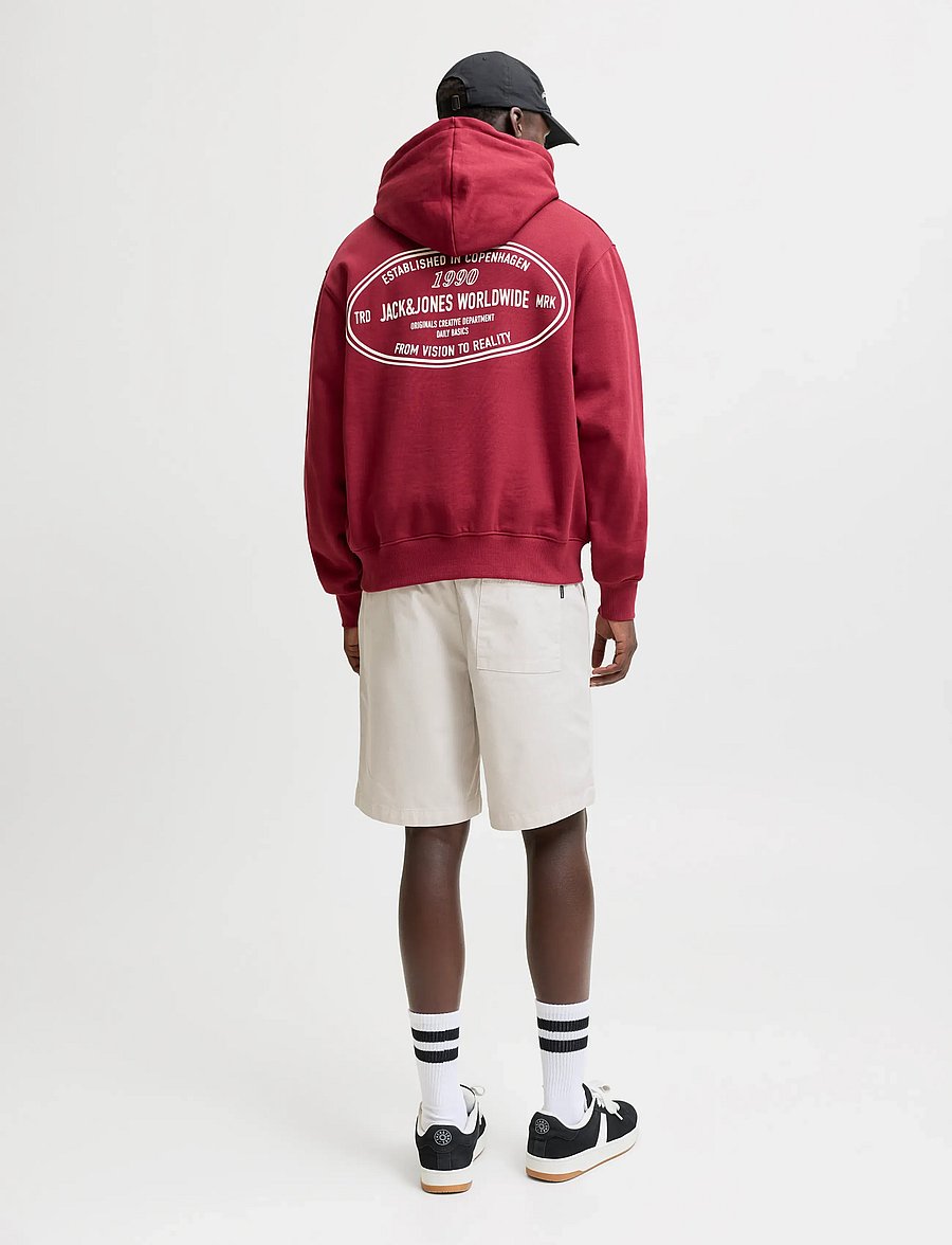 Jack & Jones - JPSTJAIDEN CARTER WASH DOB SHORTS REG SN - casual shorts - jet stream - 3