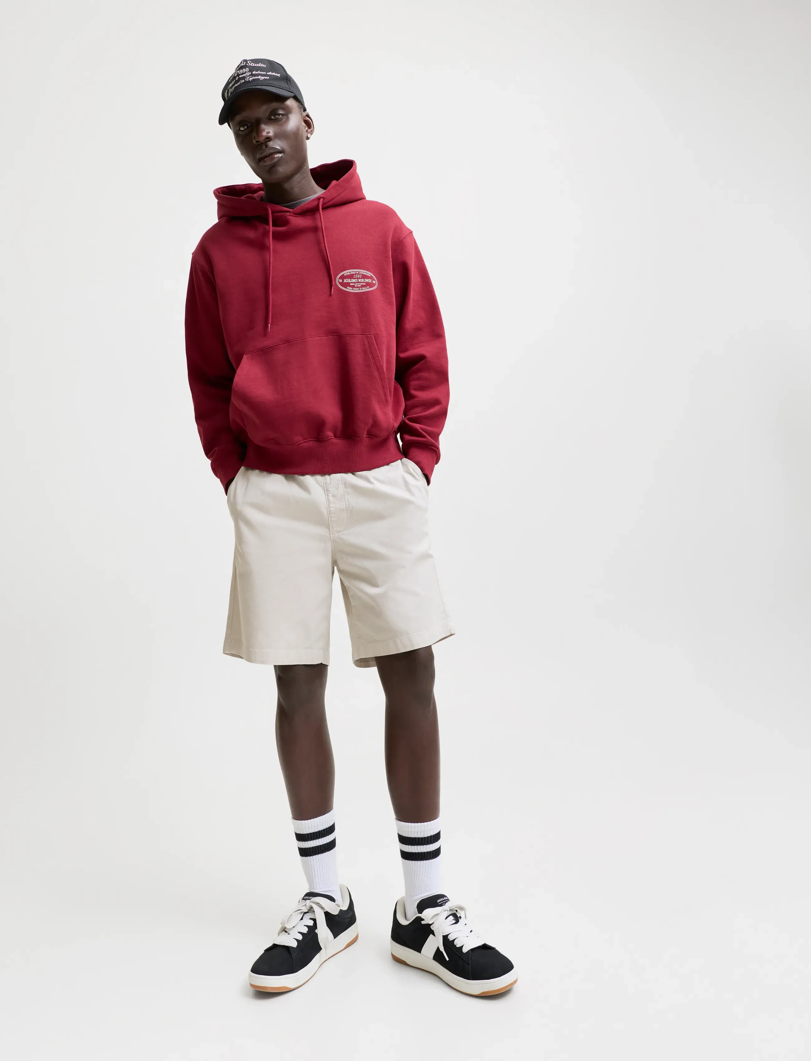 JACK & JONES Jpstjaiden Carter Wash Dob Shorts Reg Sn herr – bild 5