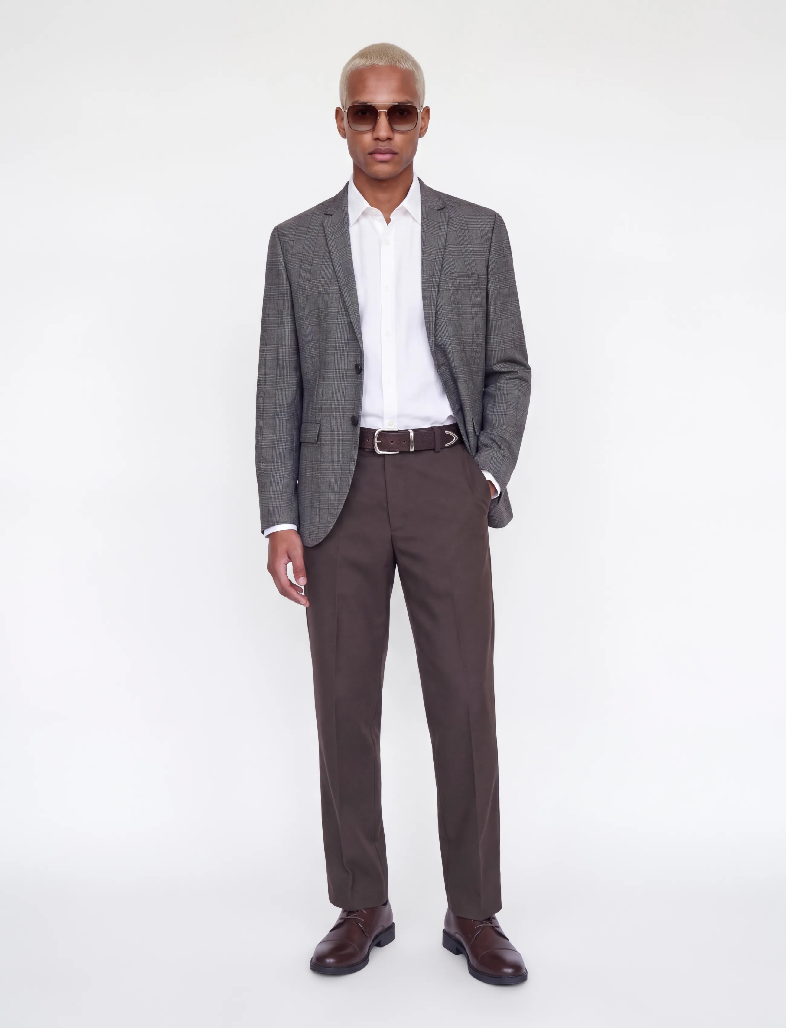 Jack & Jones - JPSTBILL TOBY CHINO NOOS - byxor & jeans - ganache - 4