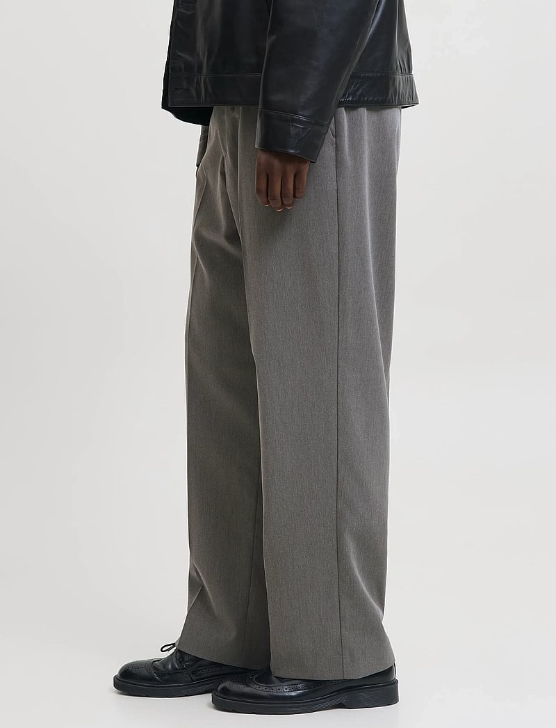 Jack & Jones - JPSTBILL TOBY CHINO NOOS - chinos - grey melange - 4