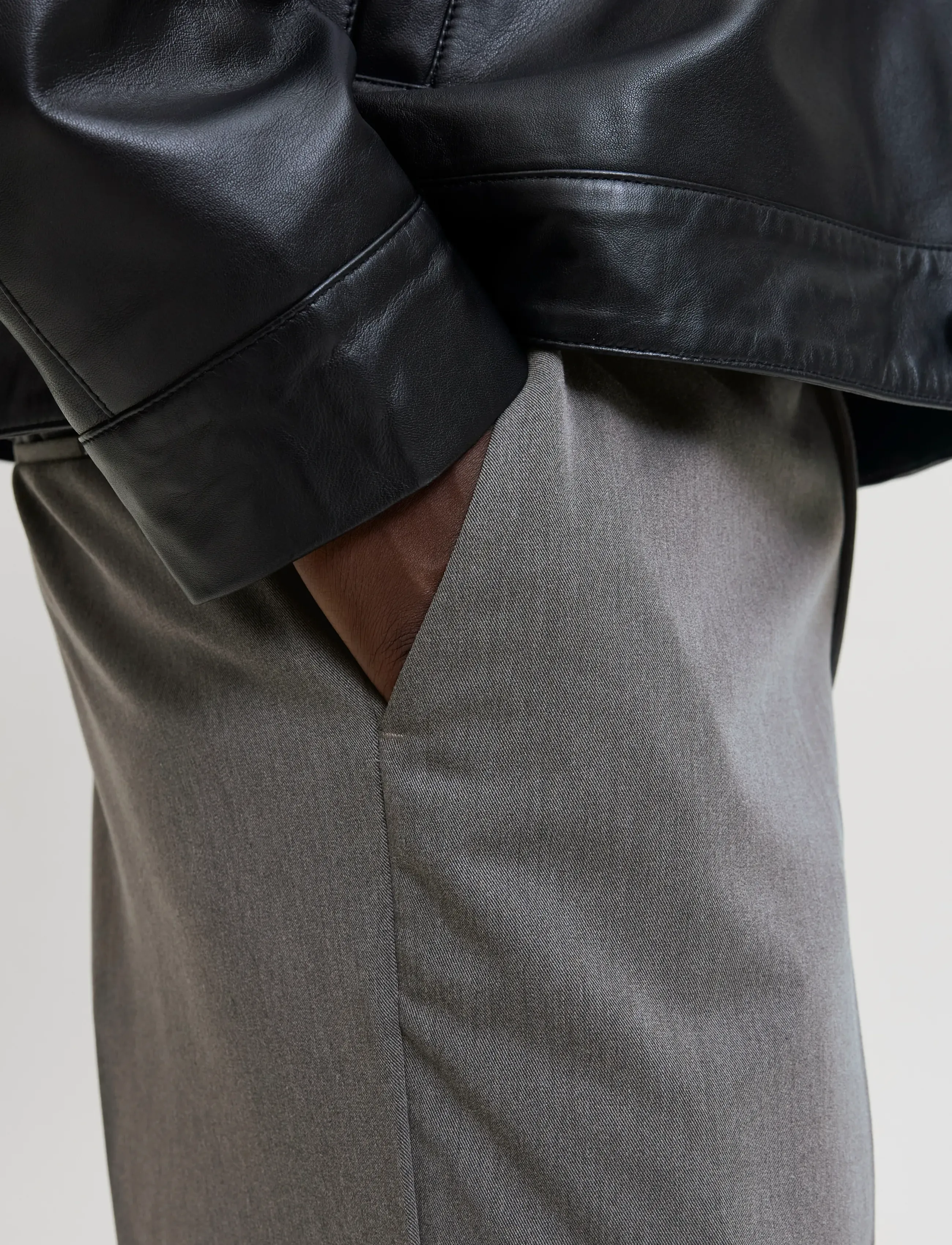 Jack & Jones - JPSTBILL TOBY CHINO NOOS - die niedrigsten preise - grey melange - 5