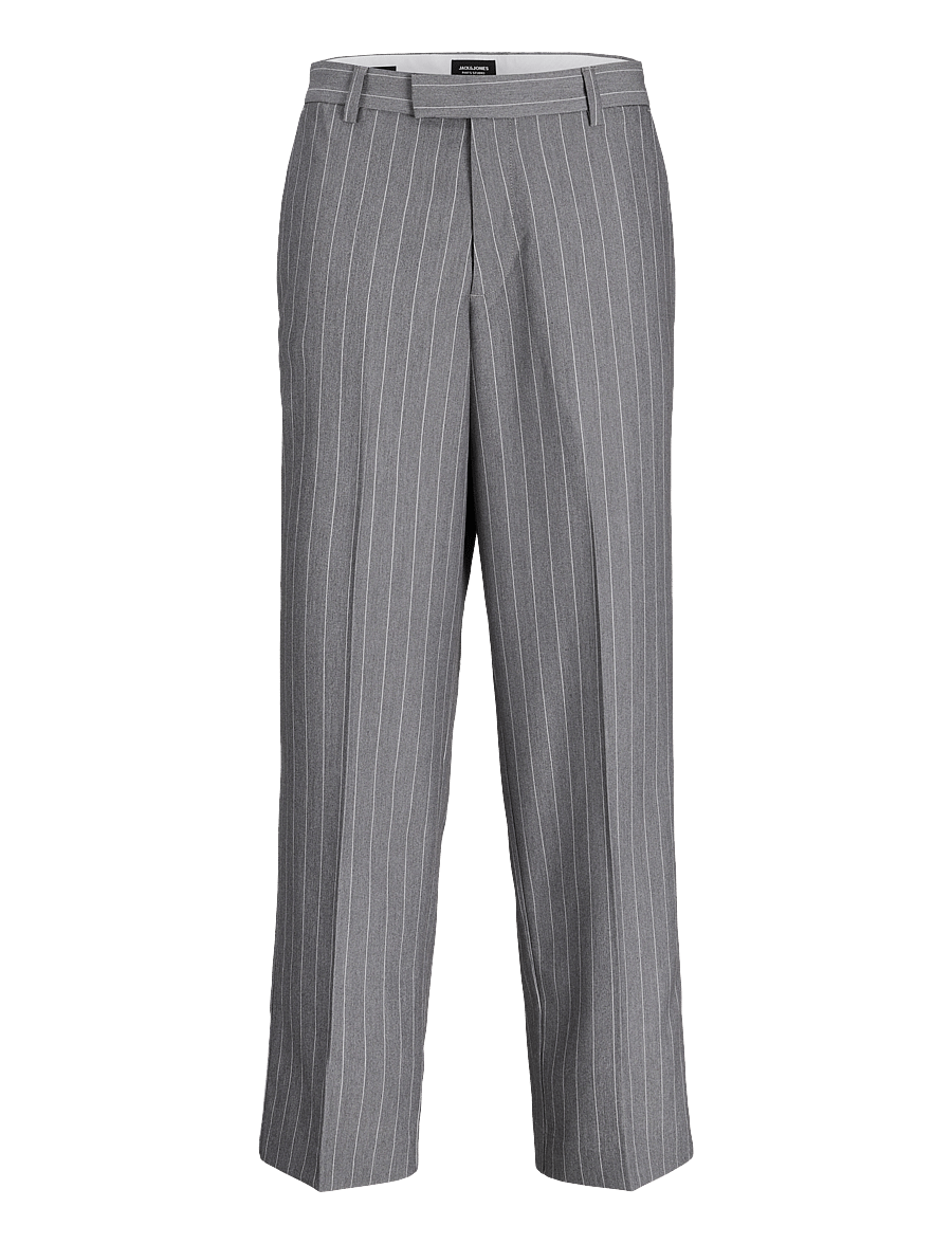 Jack & Jones - JPSTBILL TOBY CHINO NOOS - chinos - grey melange - 0