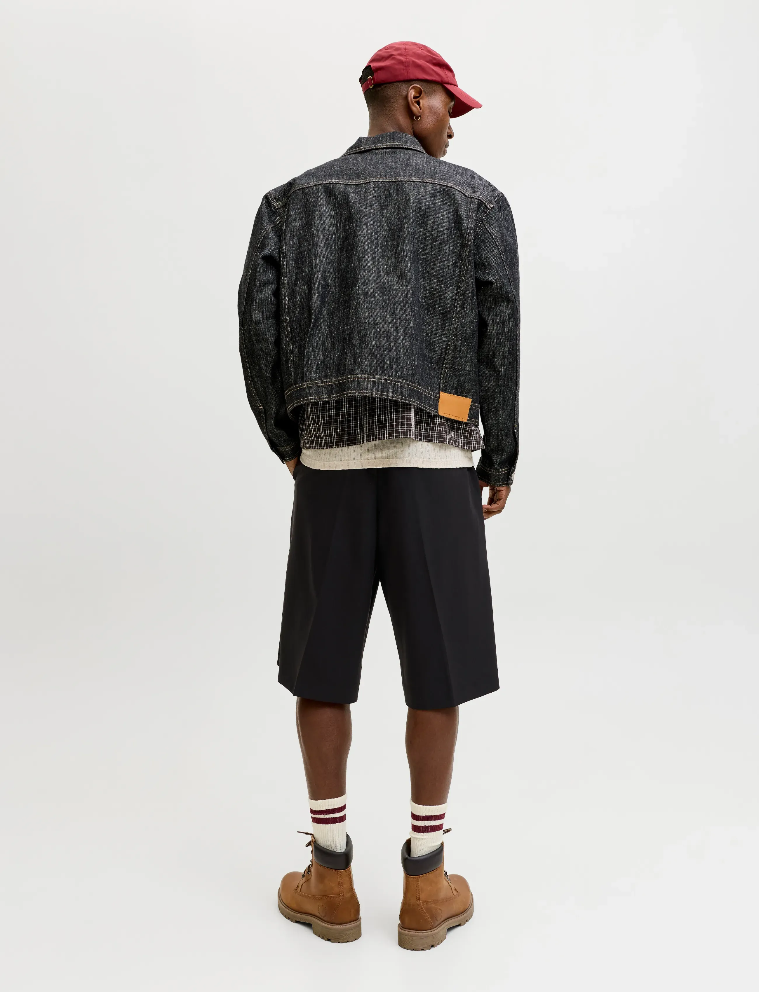 Jack & Jones - JPSTOWEN TOBY CHINO SHORTS XLNG LN - „chino“ stiliaus šortai - black - 3