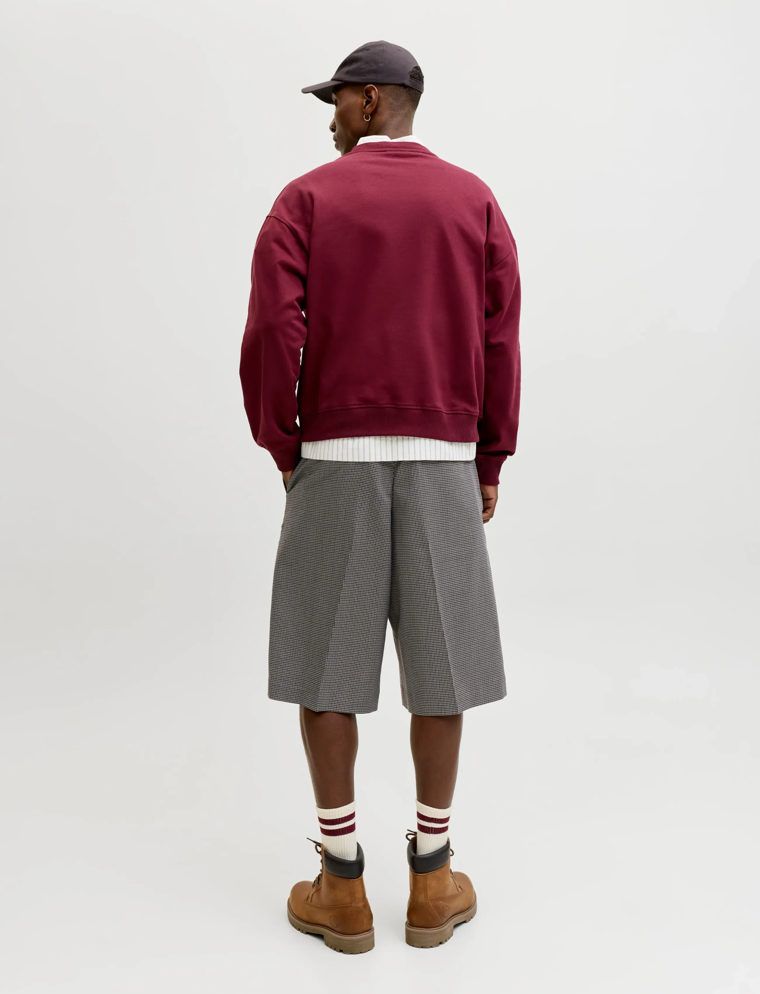 Jack & Jones - JPSTOWEN TOBY CHINO SHORTS XLNG LN - chinos shorts - crocodile - 3