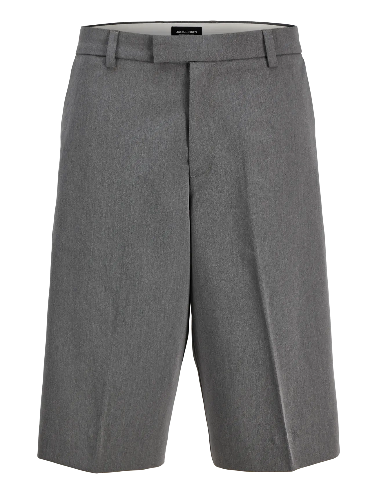 Jack & Jones JPSTOWEN TOBY CHINO SHORTS XLNG LN - Tøj - GREY MELANGE / grey