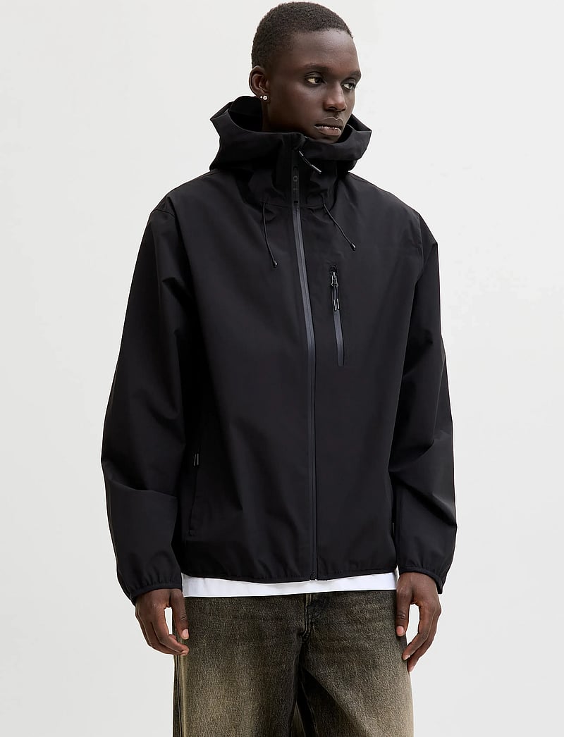 Jack & Jones - JCOFUSION TECHNICAL JACKET - outdoor jacken - black - 0