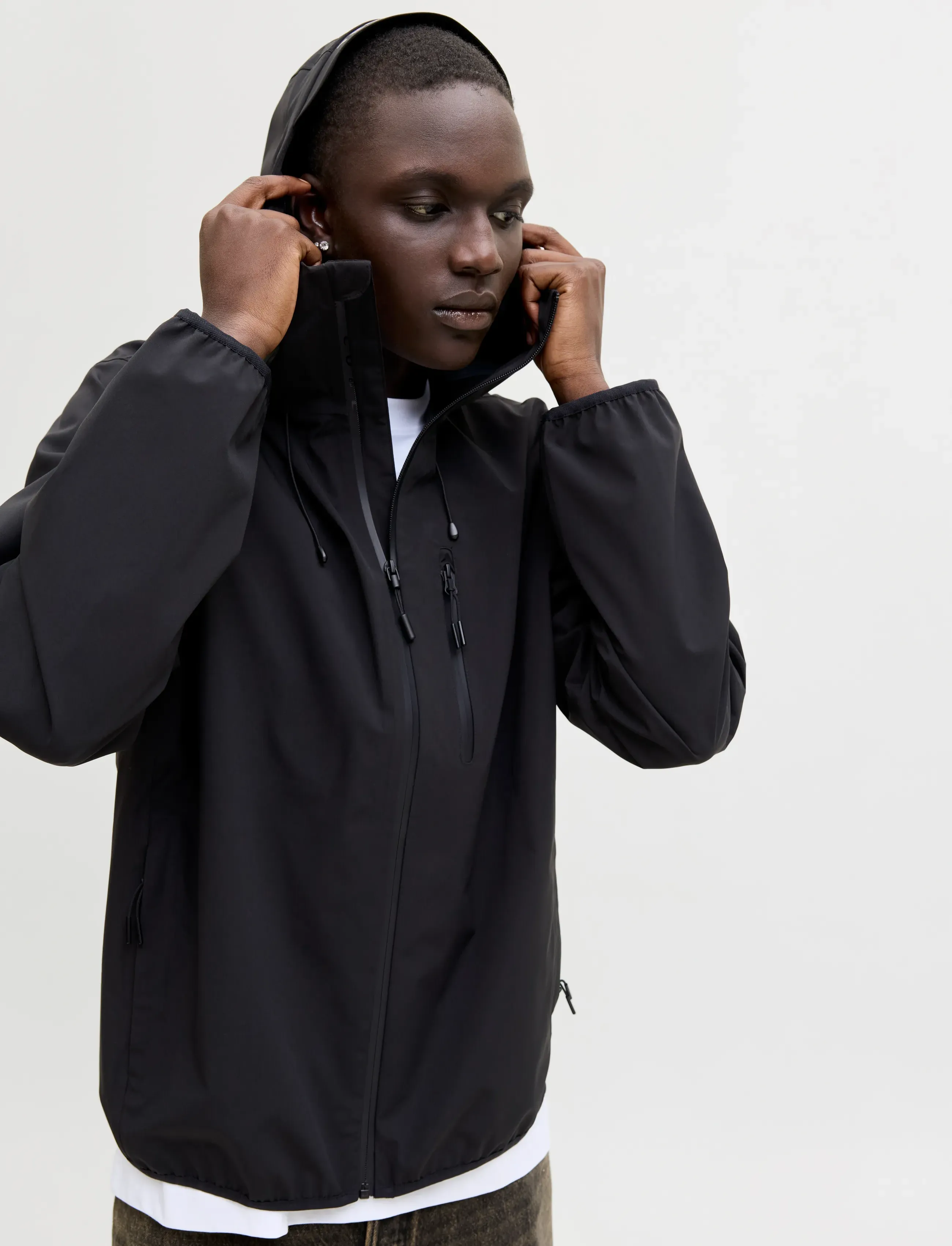 Jack & Jones Jcofusion Technical Jacket (JJ12293425) - Raincoats