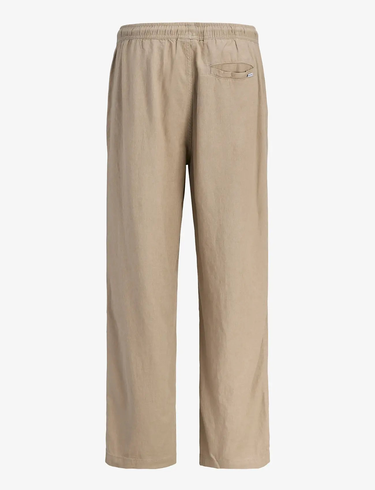 Jack & Jones - JPSTBILL ANDROS VIS LINEN BLEND JOGGER - linased püksid - vintage khaki - 2