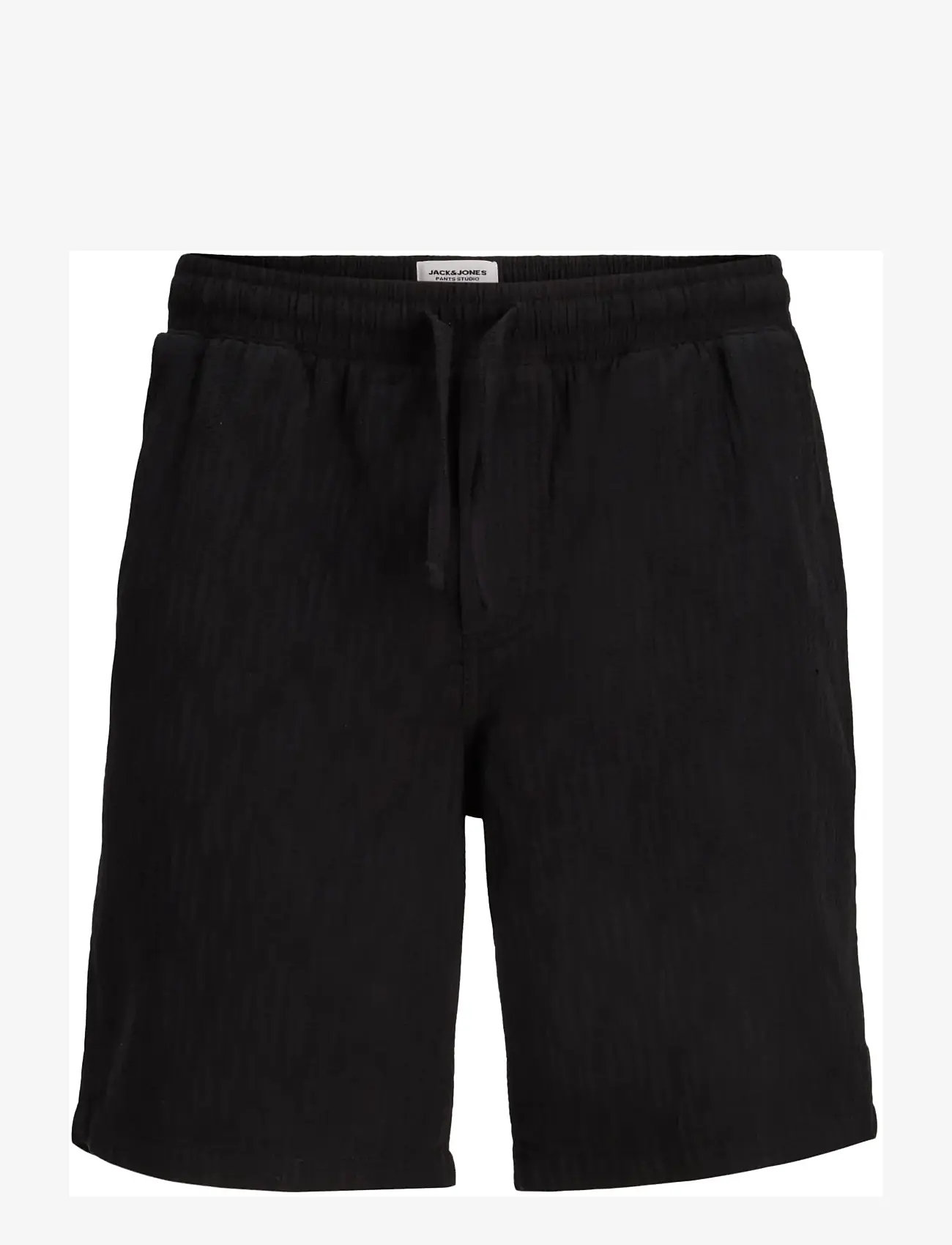 Jack & Jones - JPSTJAIDEN WAVY JOGGER SHORTS REG SN - püksid - black - 1