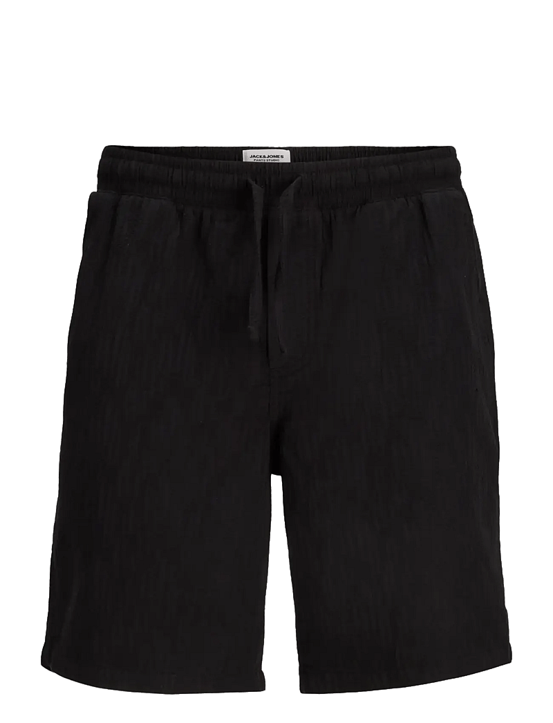 Jack & Jones - JPSTJAIDEN WAVY JOGGER SHORTS REG SN - püksid - black - 1