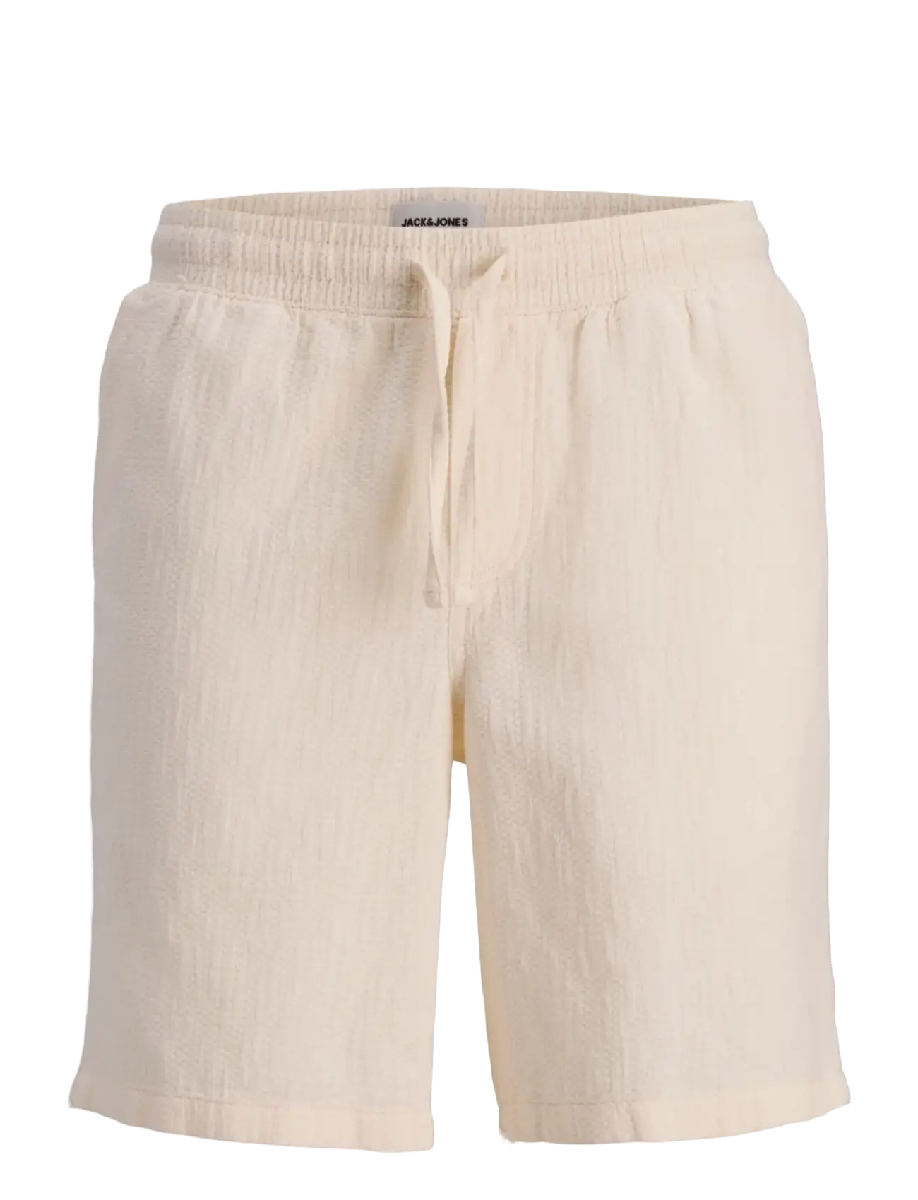 Jack & Jones JPSTJAIDEN WAVY JOGGER SHORT REG SN - Sweatshorts - CLOUD DANCER / cream