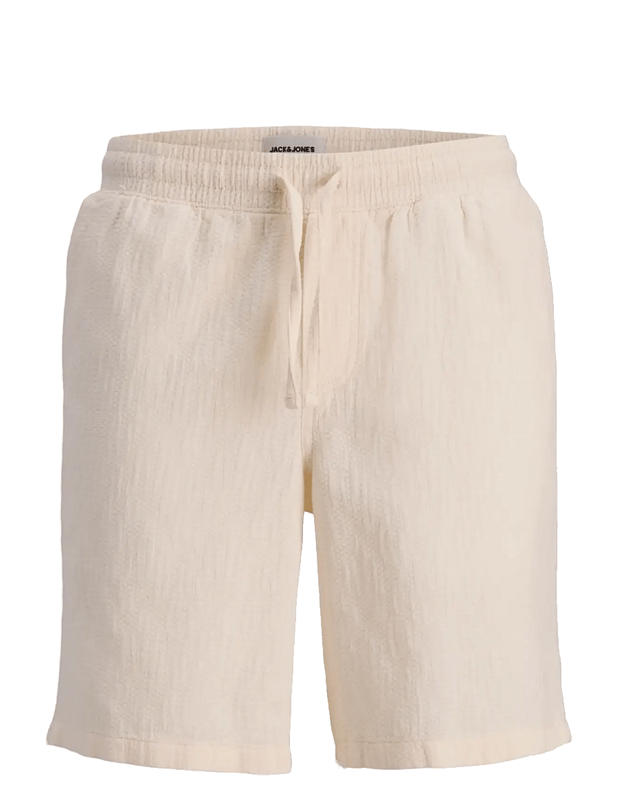 Jack & Jones - JPSTJAIDEN WAVY JOGGER SHORTS REG SN - shorts - cloud dancer - 1