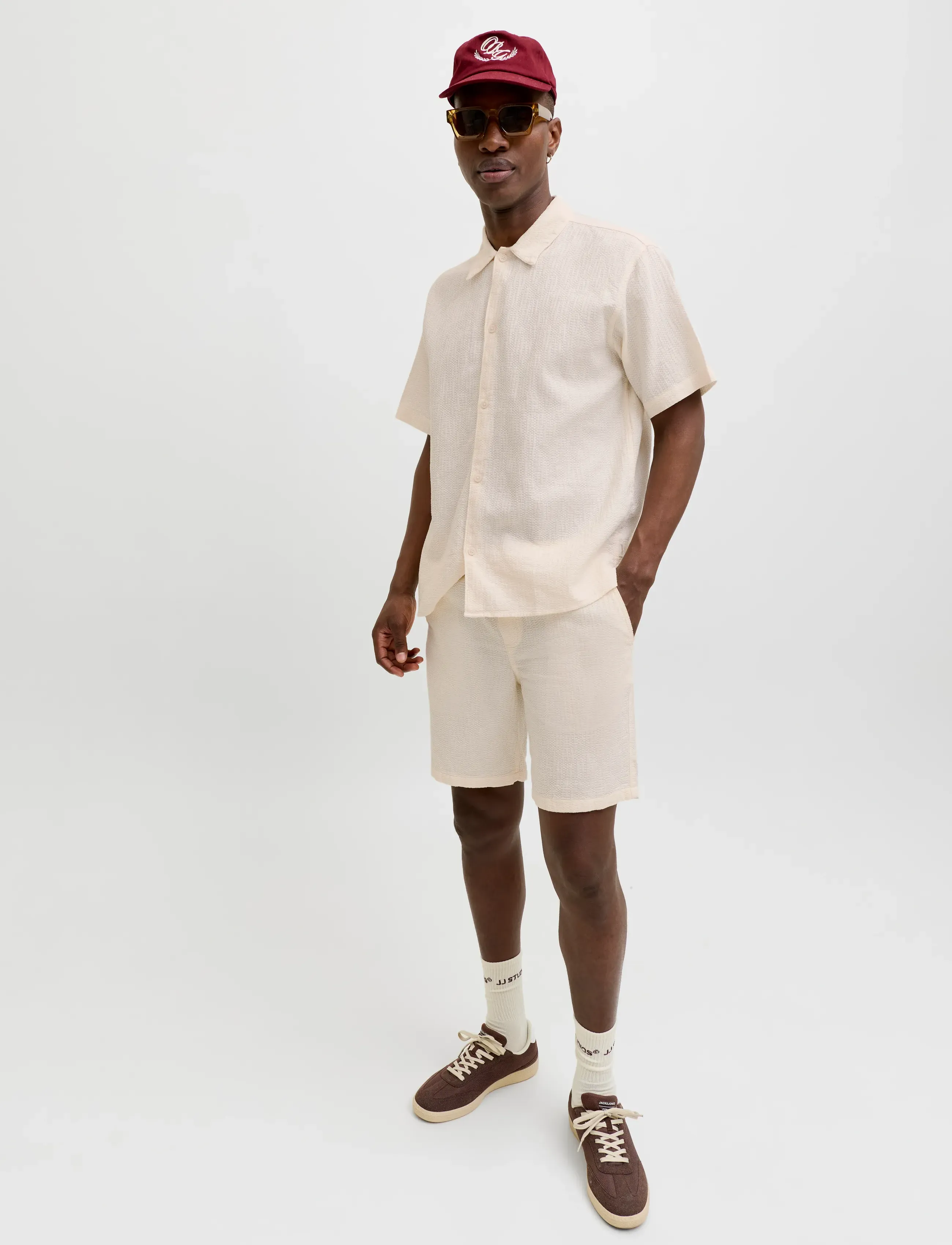 JACK & JONES Jpstjaiden Wavy Jogger Shorts Reg Sn herr – bild 5