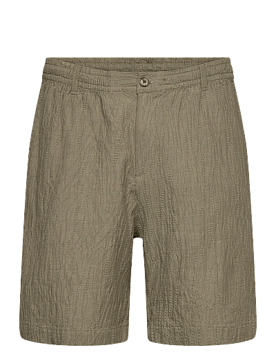 Jack & Jones JPSTBILL JAKE JAQUARD SHORT REG - Vabaaja lühikesed püksid - SMOKEY OLIVE / khaki/green