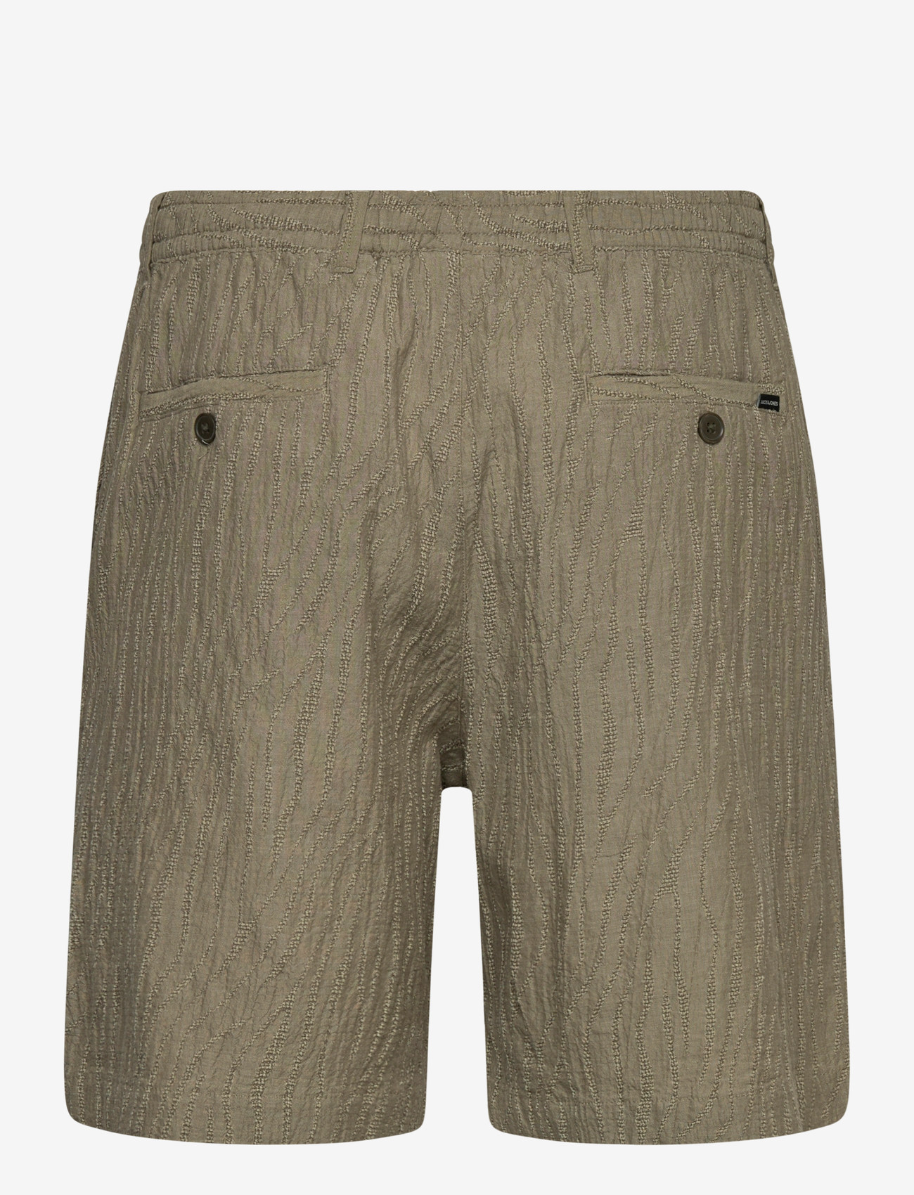 Jack & Jones - JPSTBILL JAKE JAQUARD SHORT REG - casual shorts - smokey olive - 1