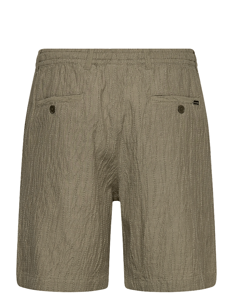 Jack & Jones - JPSTBILL JAKE JAQUARD SHORT REG - casual shorts - smokey olive - 1