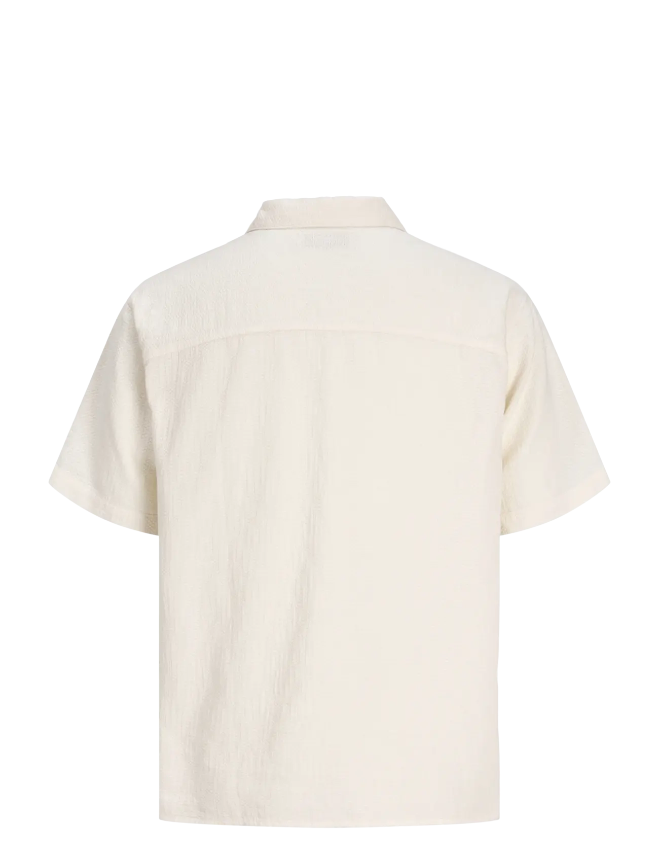 Jack & Jones - JORMONTAUK WAVY TEXTURE SHIRT SS SN - kurzarmhemden - cloud dancer - 2