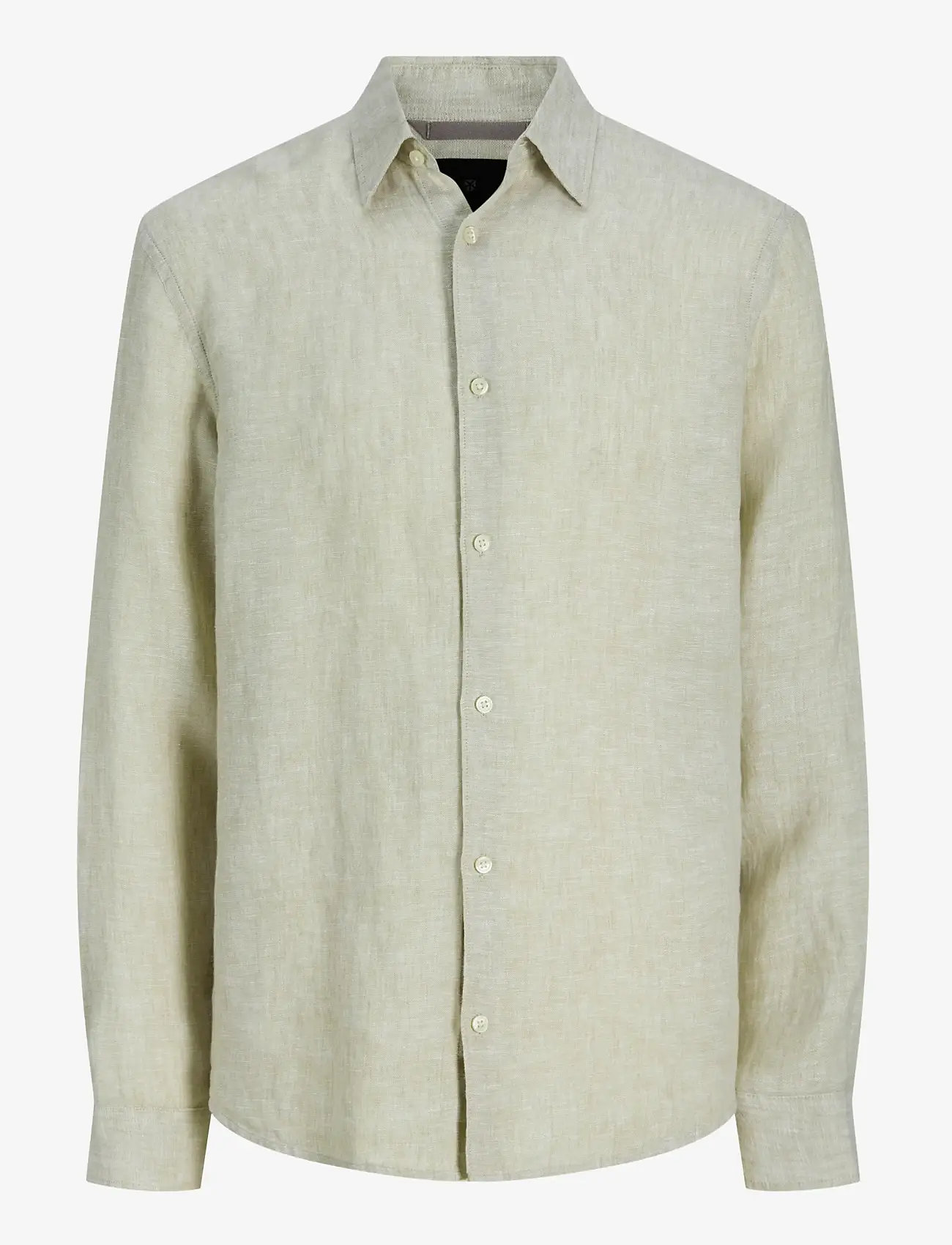 Jack & Jones - JPRBLALAWRENCE LINEN LS SHIRT SN - linased särgid - alfalfa - 1