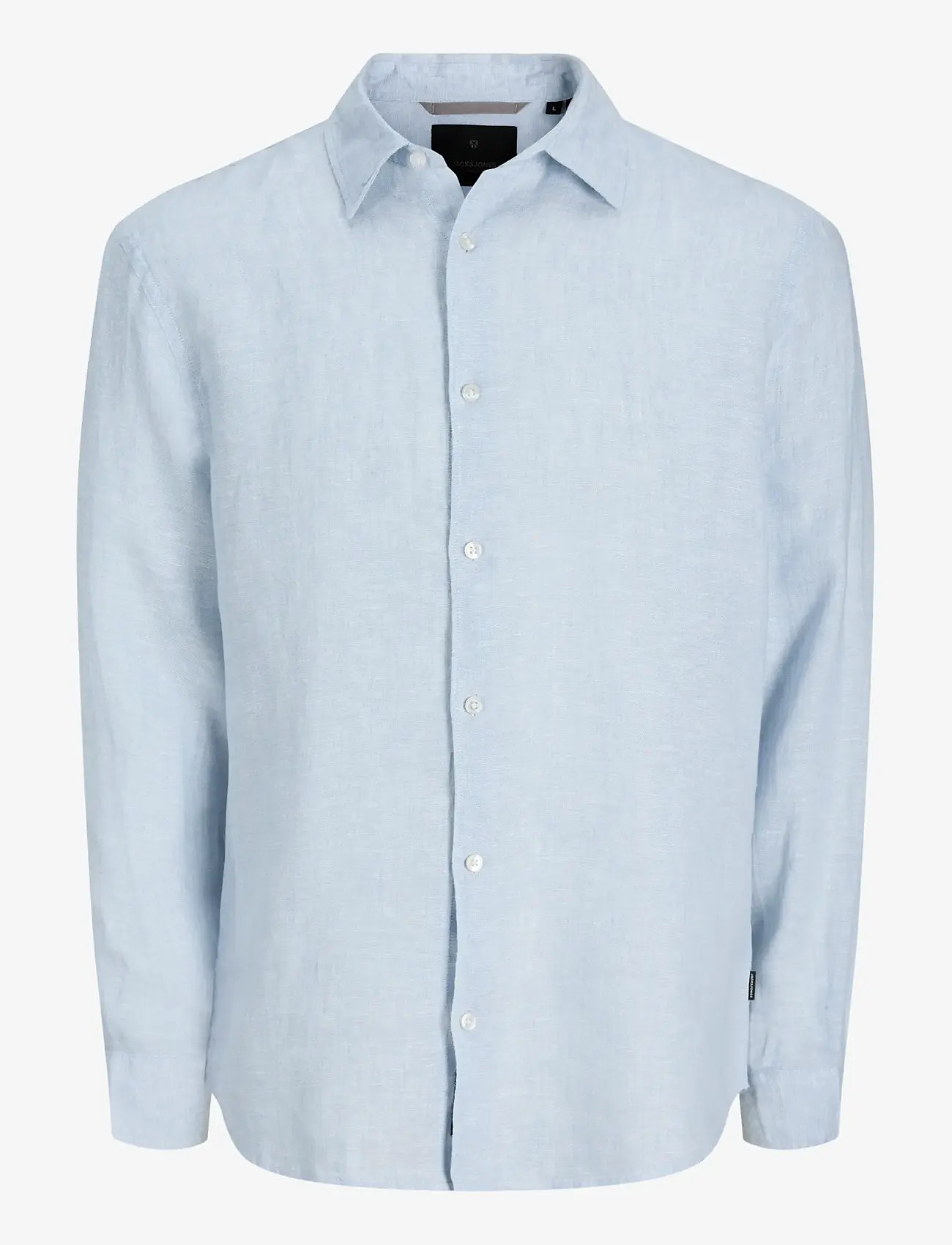 Jack & Jones - JPRBLALAWRENCE LINEN LS SHIRT SN - hørskjorter - chambray blue - 1