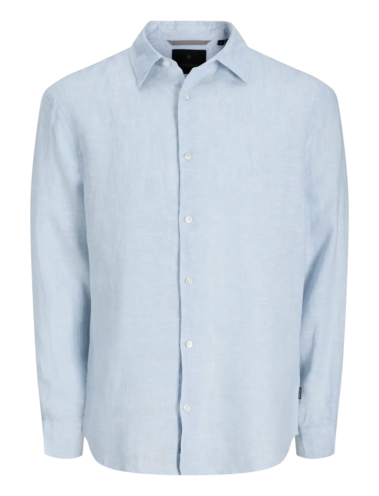 Jack & Jones JPRBLALAWRENCE LINEN LS SHIRT SN - Riided - CHAMBRAY BLUE / blue