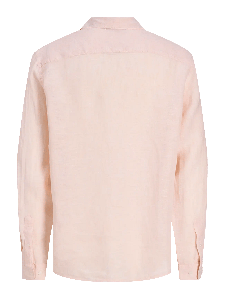 Jack & Jones - JPRBLALAWRENCE LINEN LS SHIRT SN - linased särgid - impatiens pink - 2