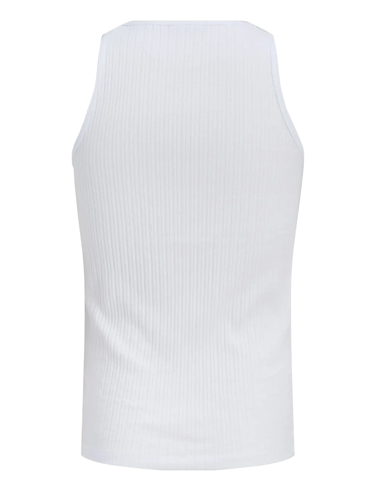 Jack & Jones - JORMAINE POINTAL RIB TANK TOP - tanktops - bright white - 2