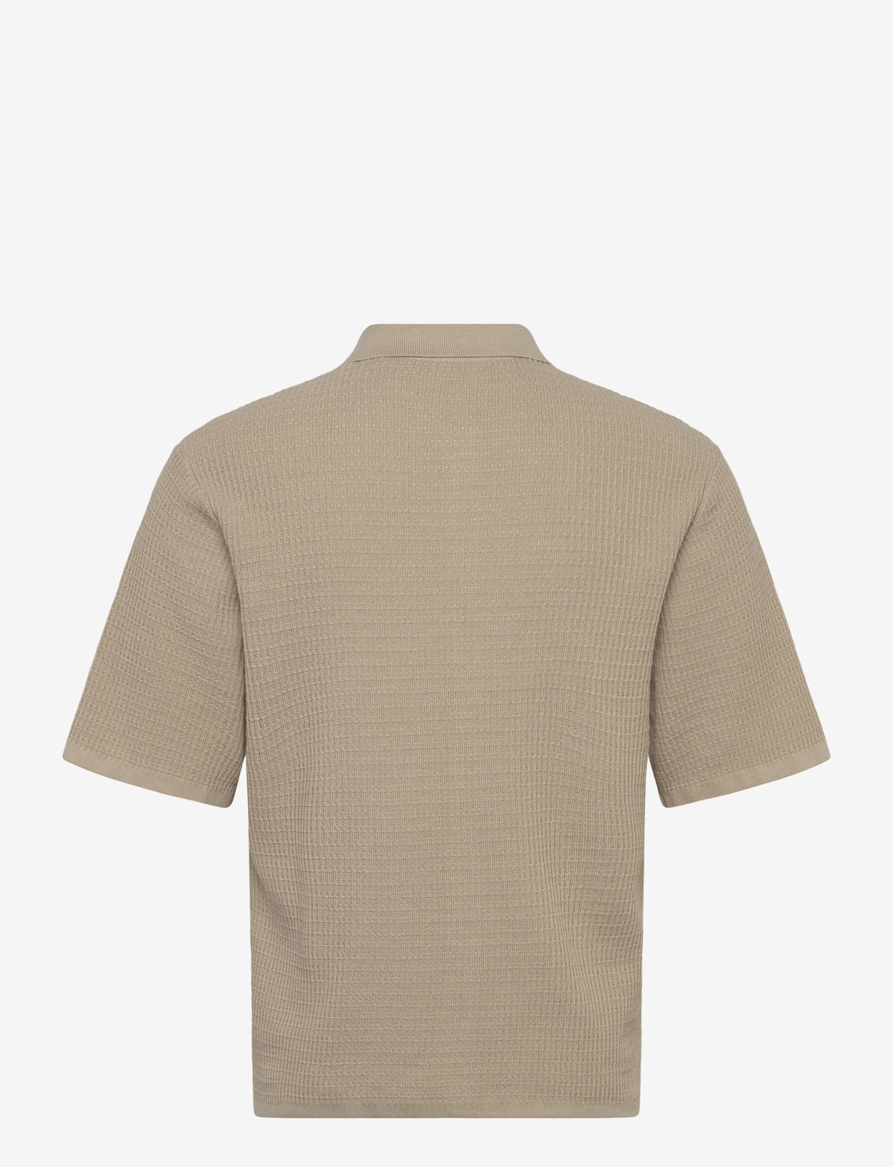 Jack & Jones - JORMONTAUK KNIT SS POLO - kootud polosärgid - feather gray - 1