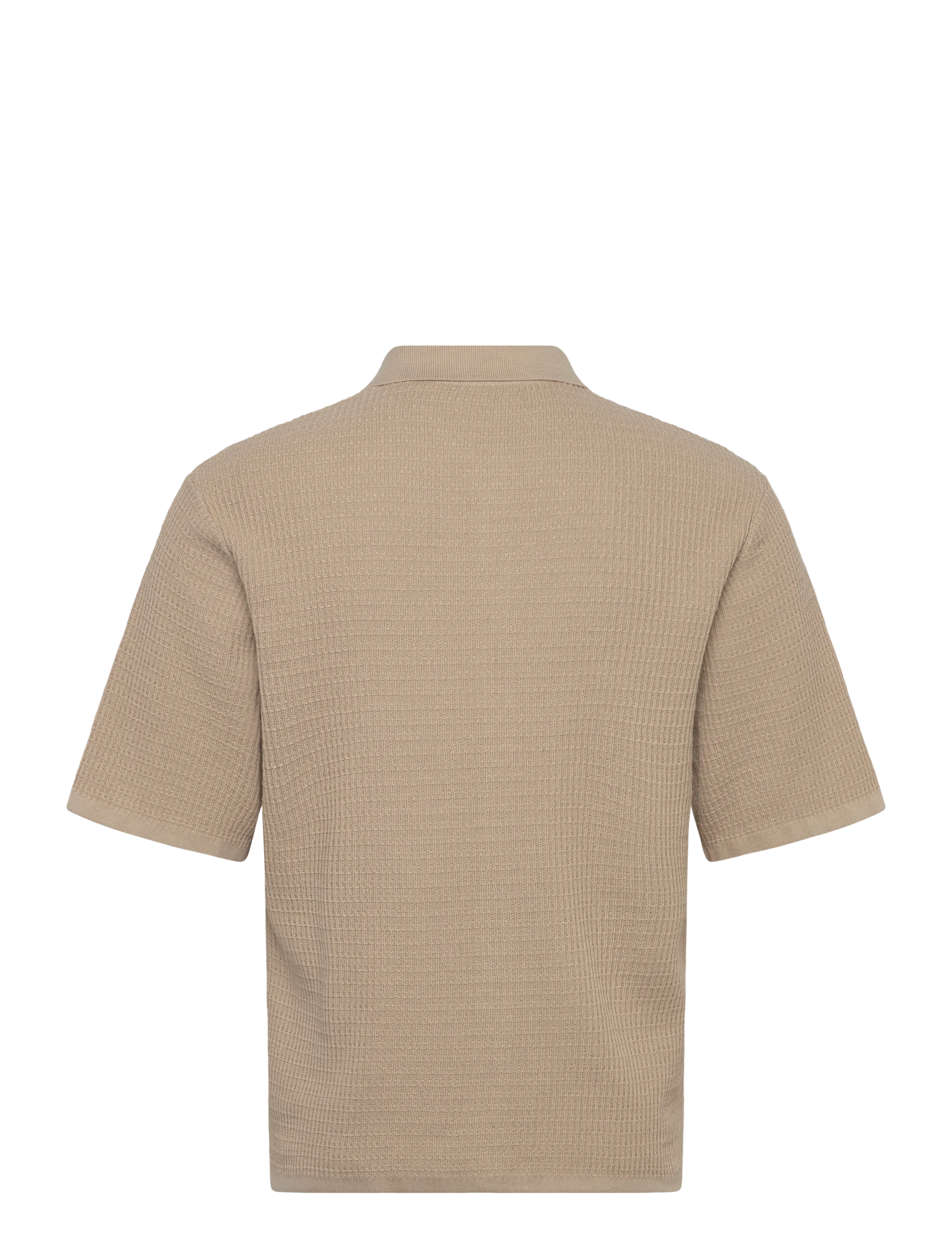 Jack & Jones - JORMONTAUK KNIT SS POLO - knitted polos - feather gray - 1