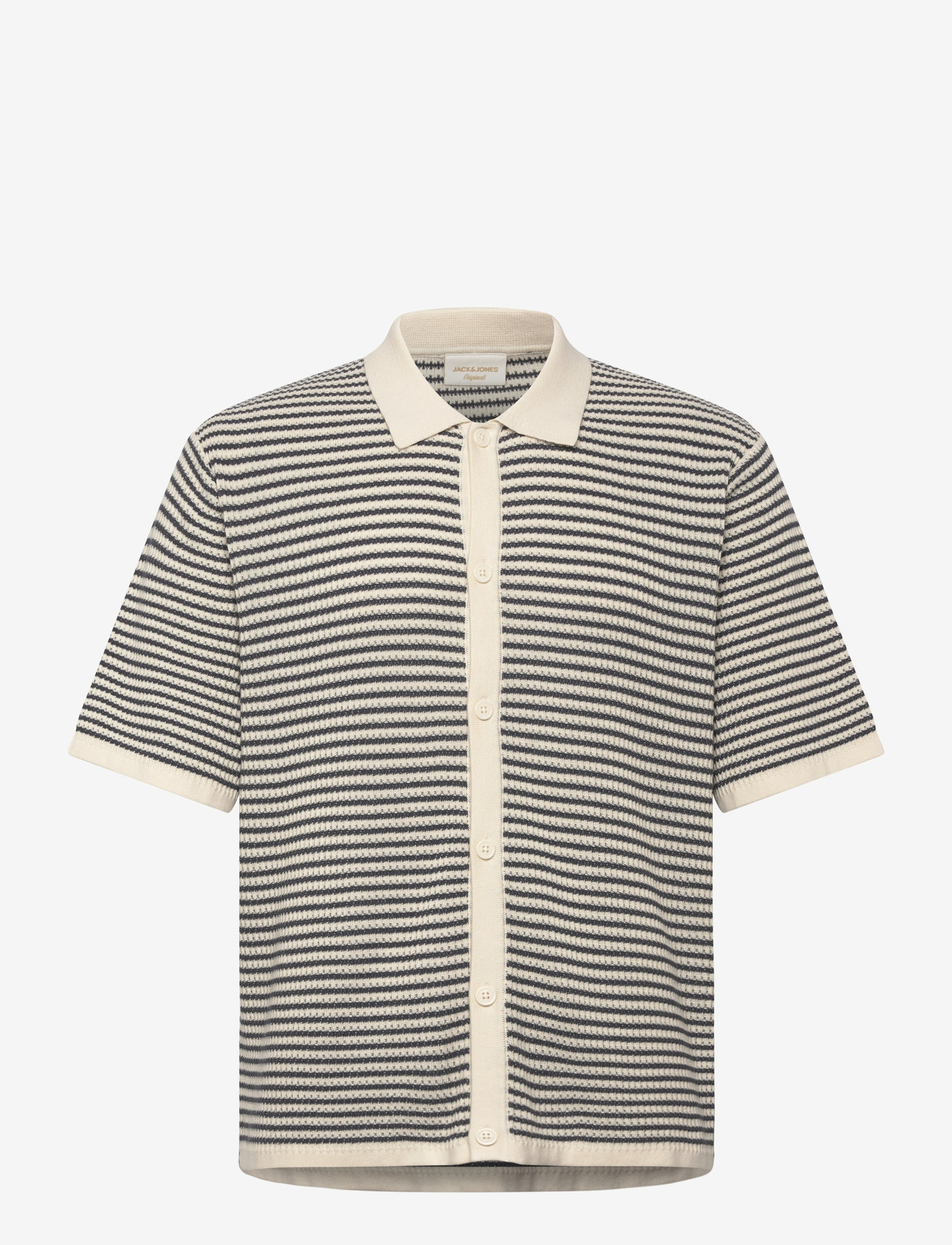 Jack & Jones - JORMONTAUK KNIT SS POLO - polostrik - sea salt - 0