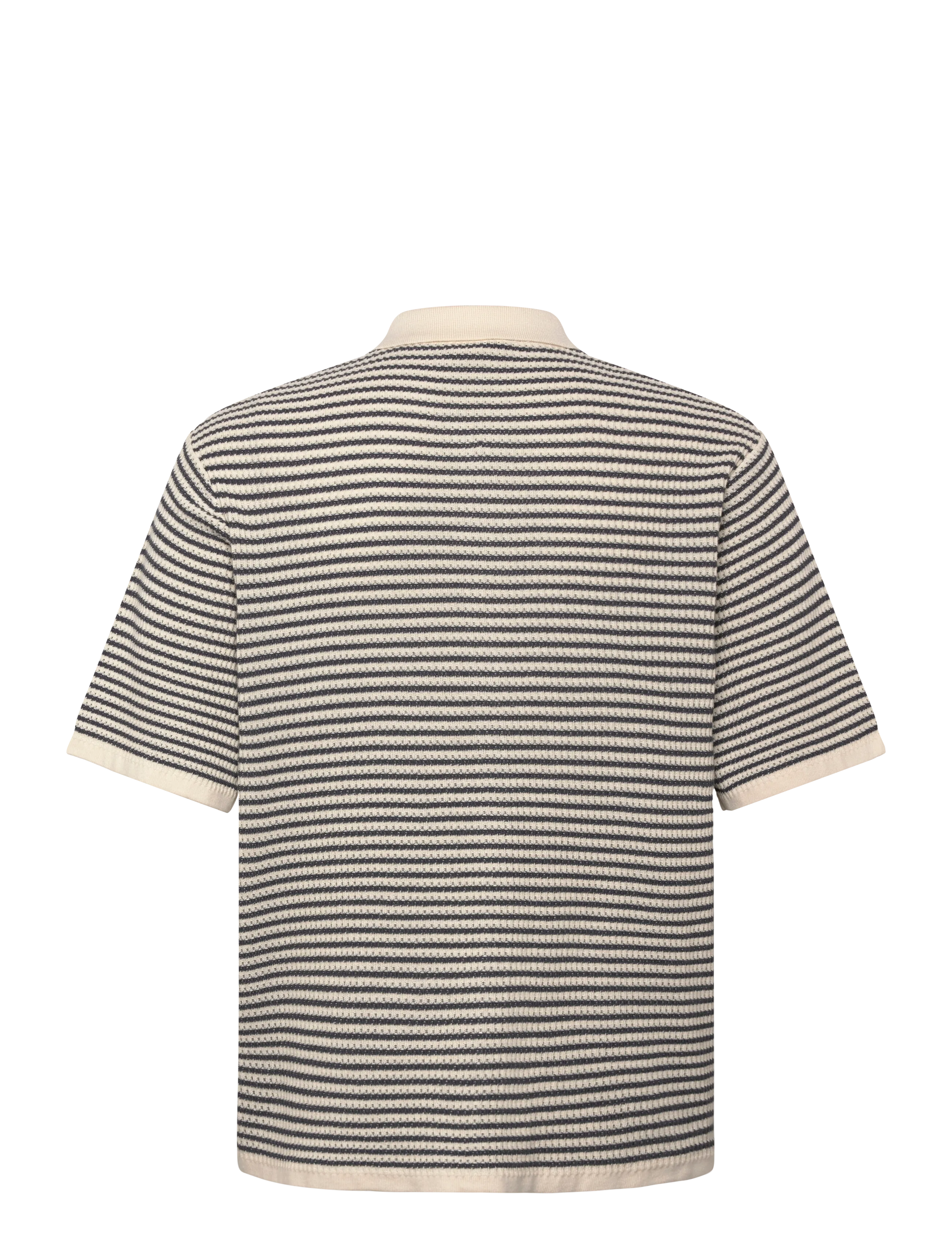 Jack & Jones - JORMONTAUK KNIT SS POLO - gestrickte polohemden - sea salt - 1
