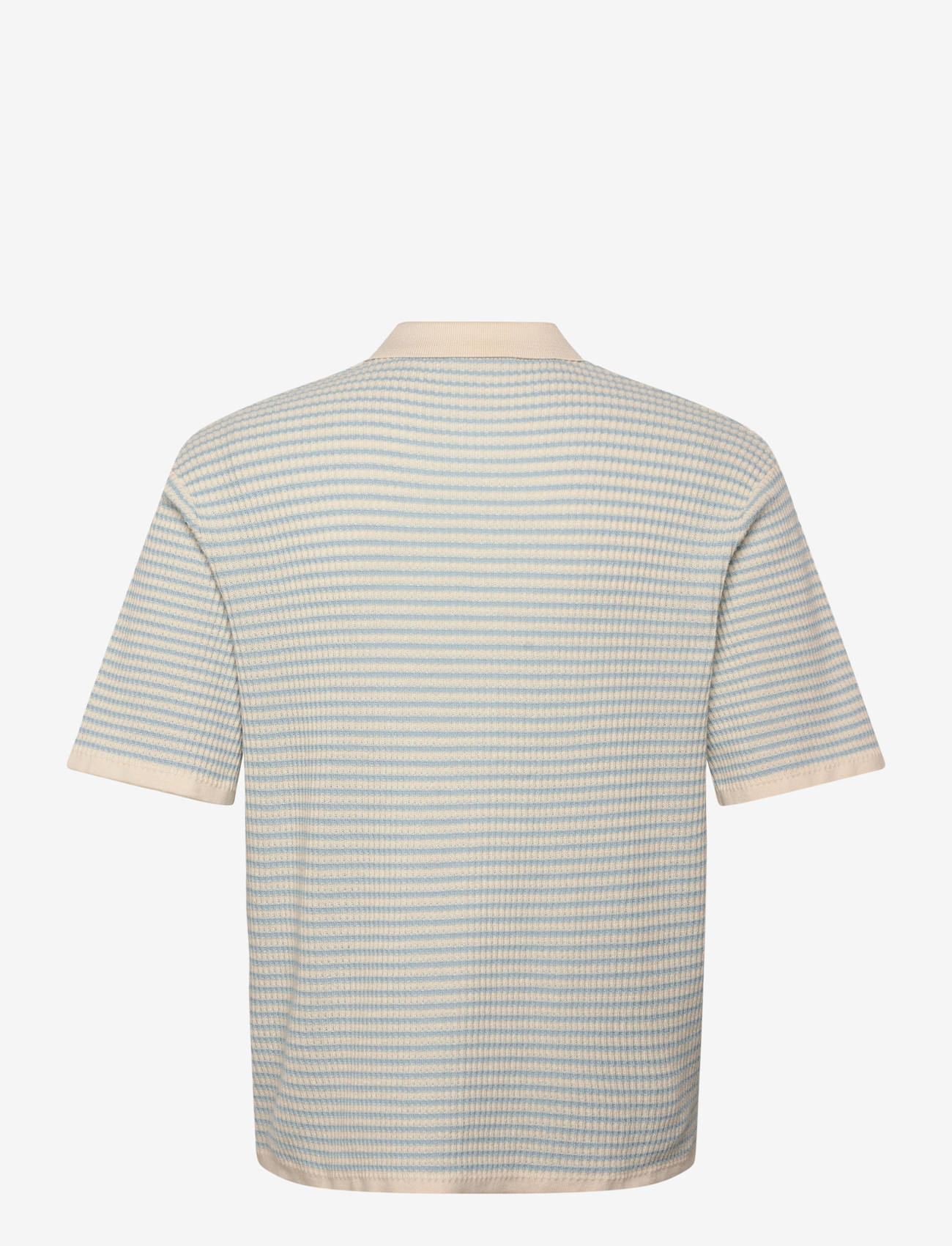 Jack & Jones - JORMONTAUK KNIT SS POLO - polostrik - sea salt - 1