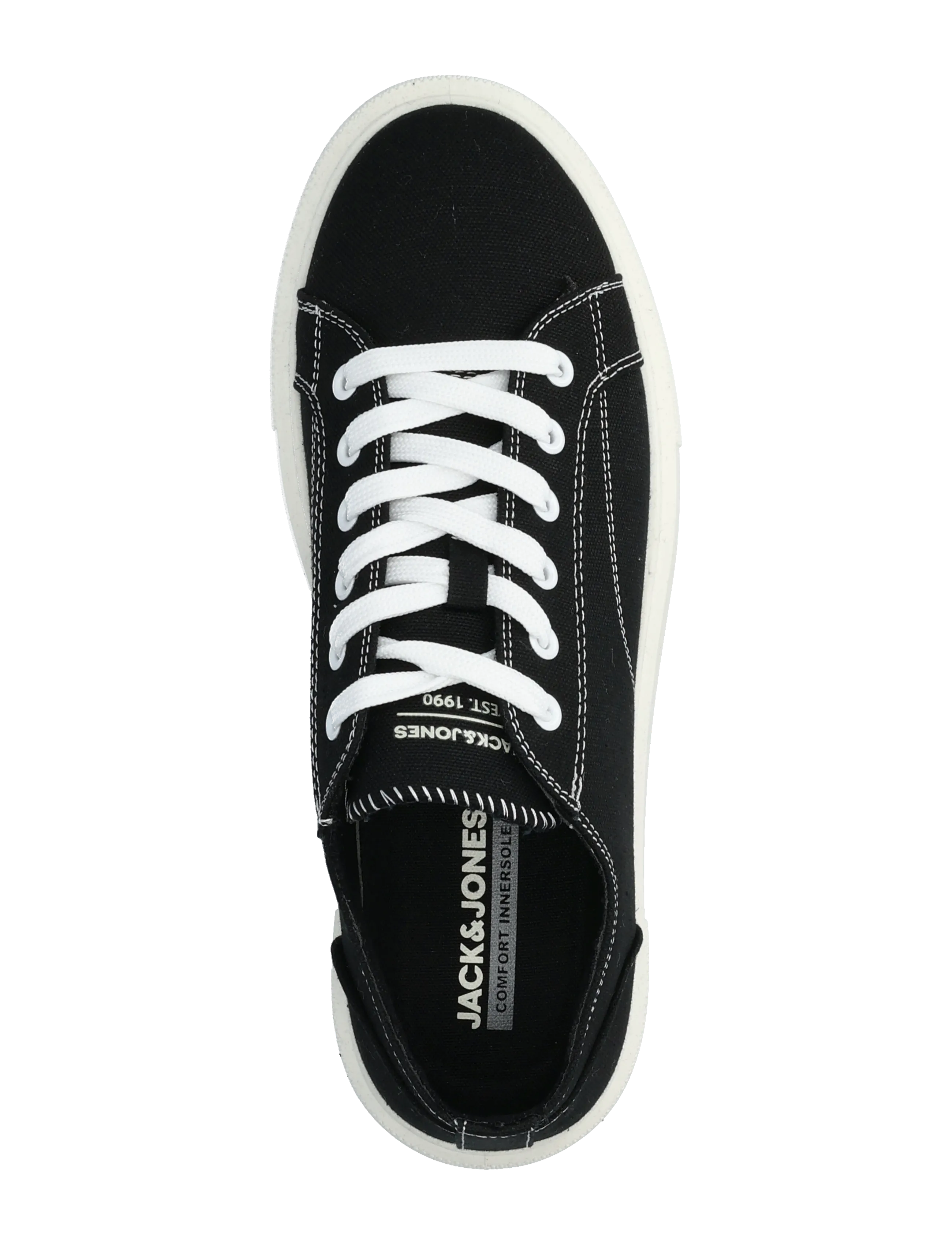 Jack & Jones - JFWASPIRE CANVAS SNEAKER - madalaimad hinnad - black - 3