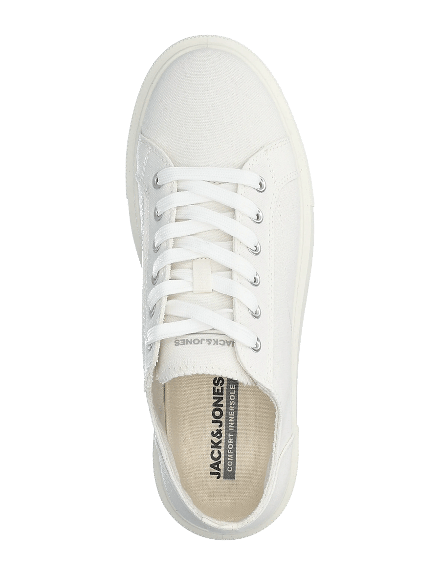 Jack & Jones - JFWASPIRE CANVAS SNEAKER - madala säärega - white - 3
