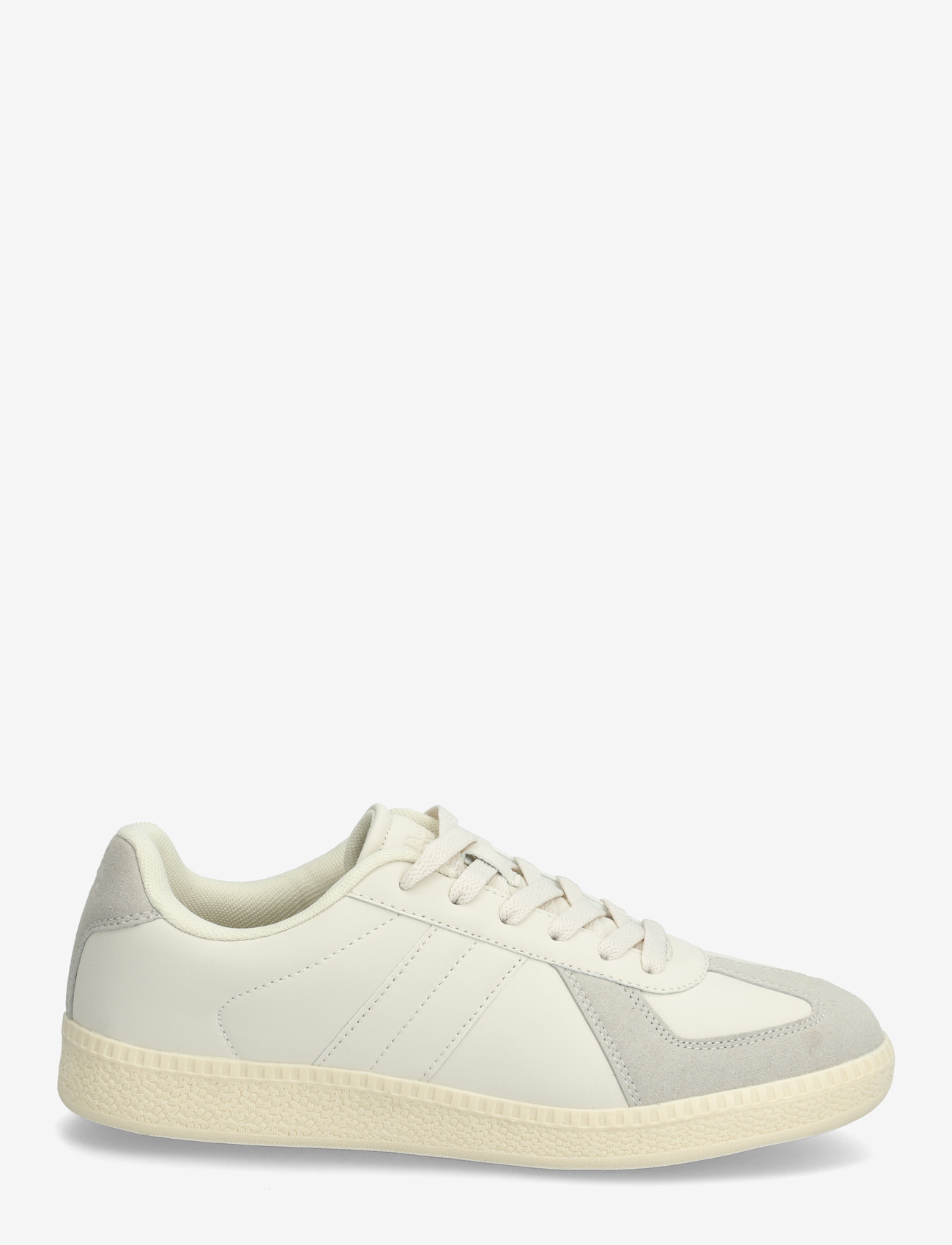 Jack & Jones - JFWBARCELONA PU SNEAKER - lave sneakers - marshmallow - 1