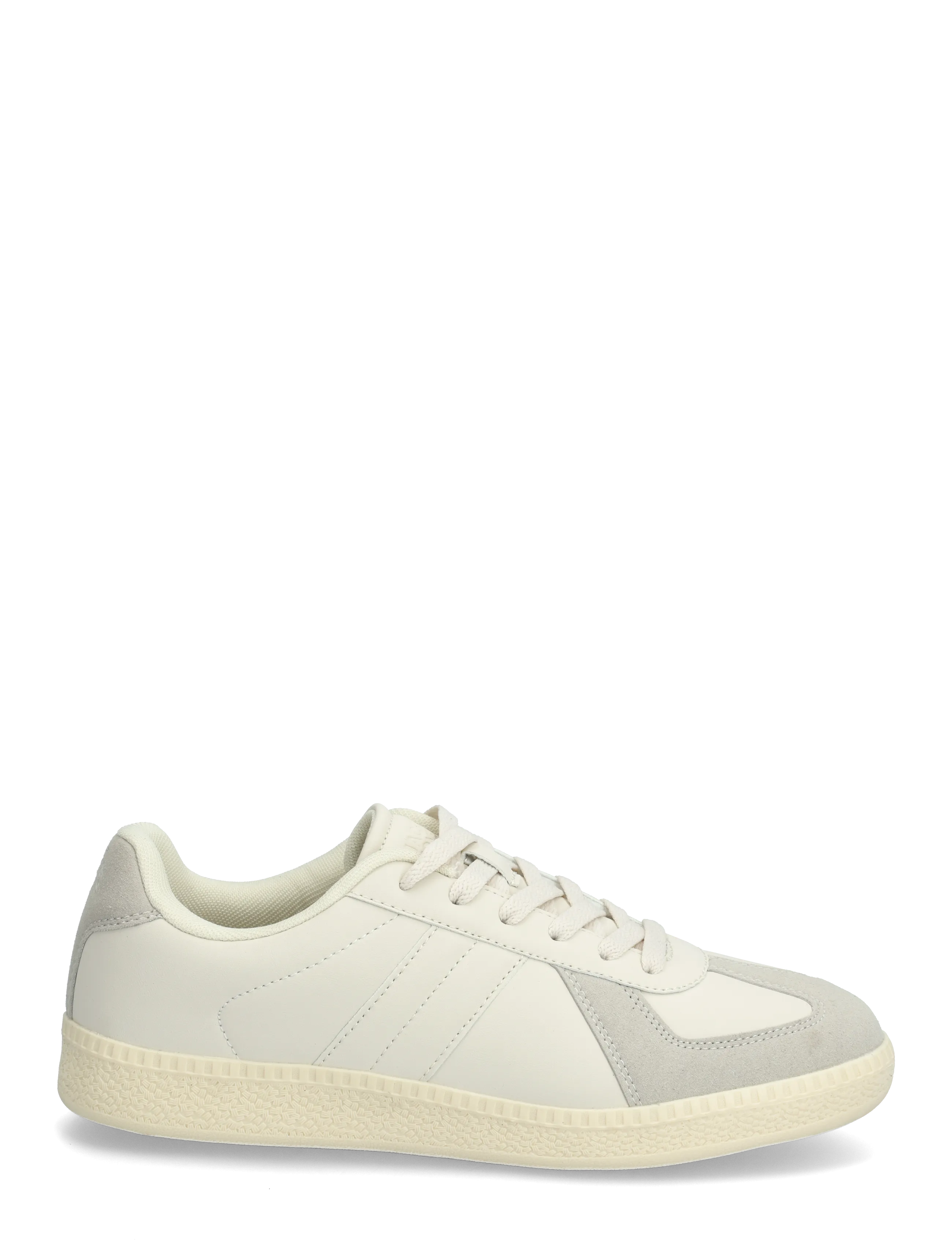 Jack & Jones - JFWBARCELONA PU SNEAKER - niedriger schnitt - marshmallow - 1