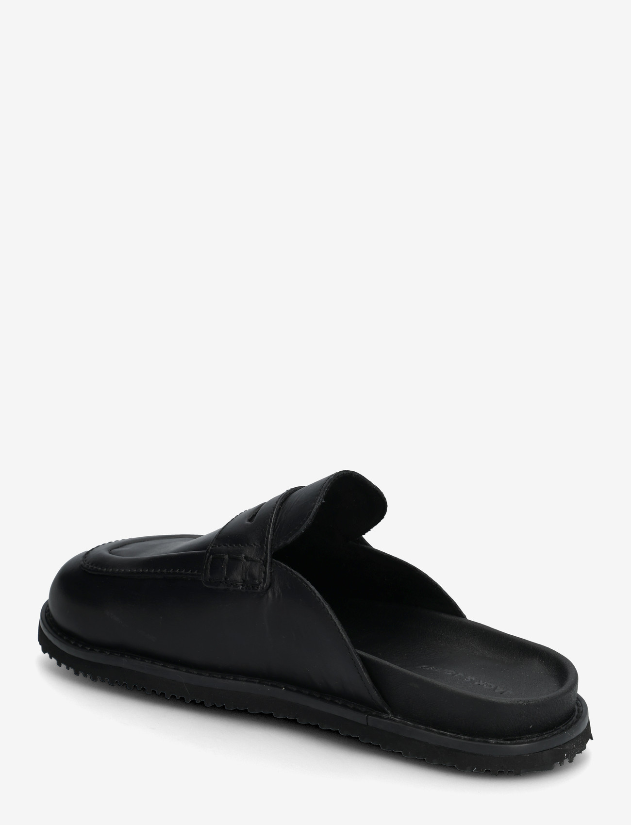 Jack & Jones - JFWTAMWORTH LEATHER SLIDER - mules & clogs - black - 2